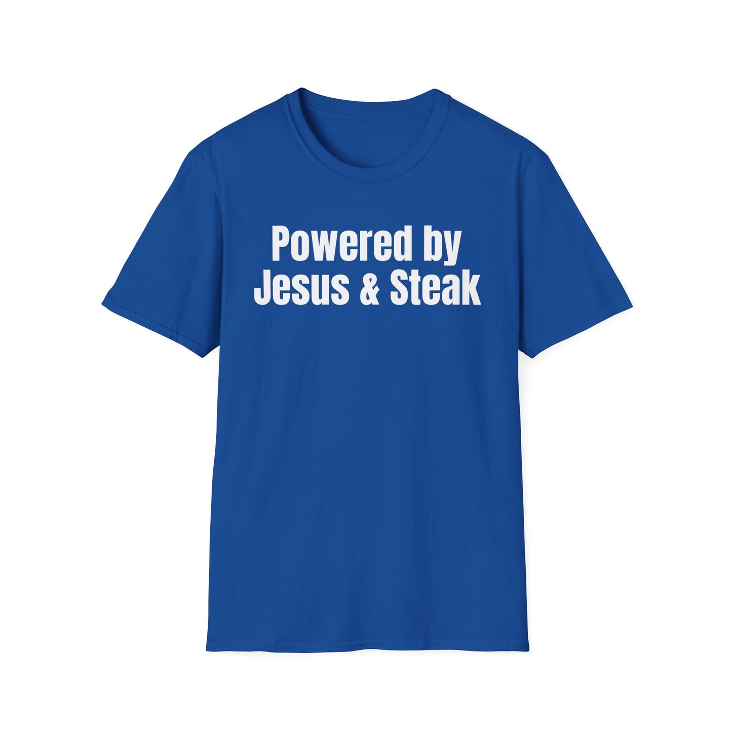Jesus and Seak T Shirt for Gym Shirts for Christian gifts for Gym Lovers gift Religious Christian T-Shirt for Meat Lovers, Jesus-Powered Tee