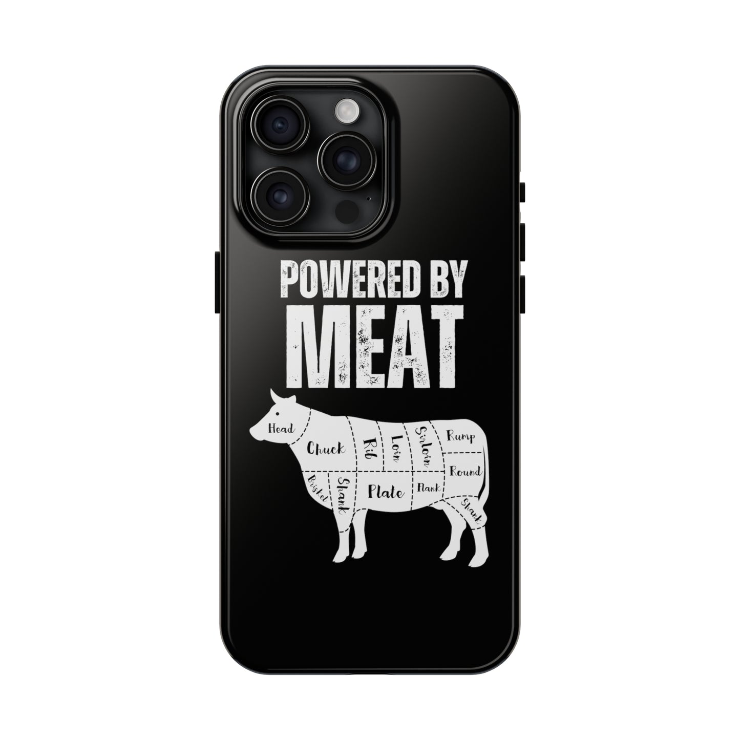 Funny iPhone case for Carnivore gift for Meat Lover gift for BBQ Lover gift for Grilling Grill Master iPhone protective case