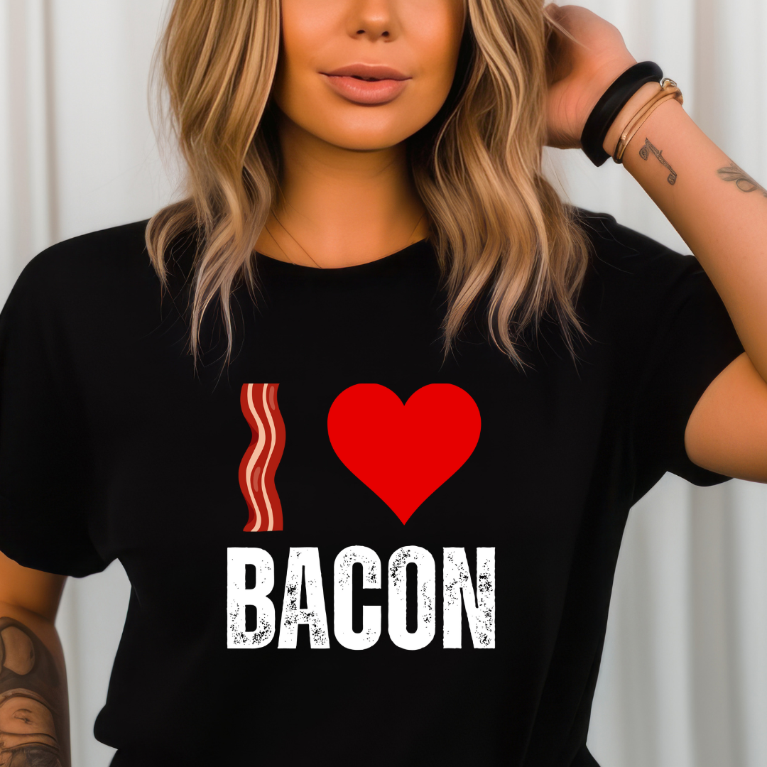 Bacon Lover Shirt for Meat Lover gift for Carnivore T Shirt for Healthy Diet Shirts for Keto T-shirt for Food Lover gifts Breakfast T-shirts