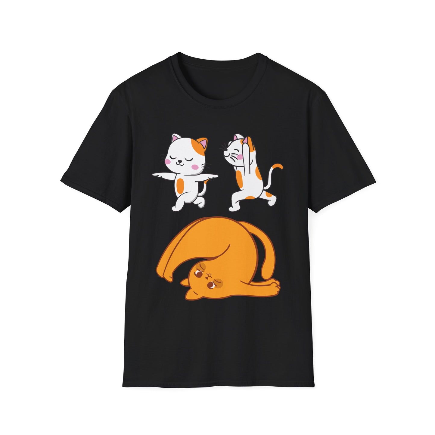 Funny CatWorkout Shirt for Yoga Lover gift for Cat Lover gift for Yoga Lover T-shirt Cat T Shirt Cats Stretching gifts for Cat Lady