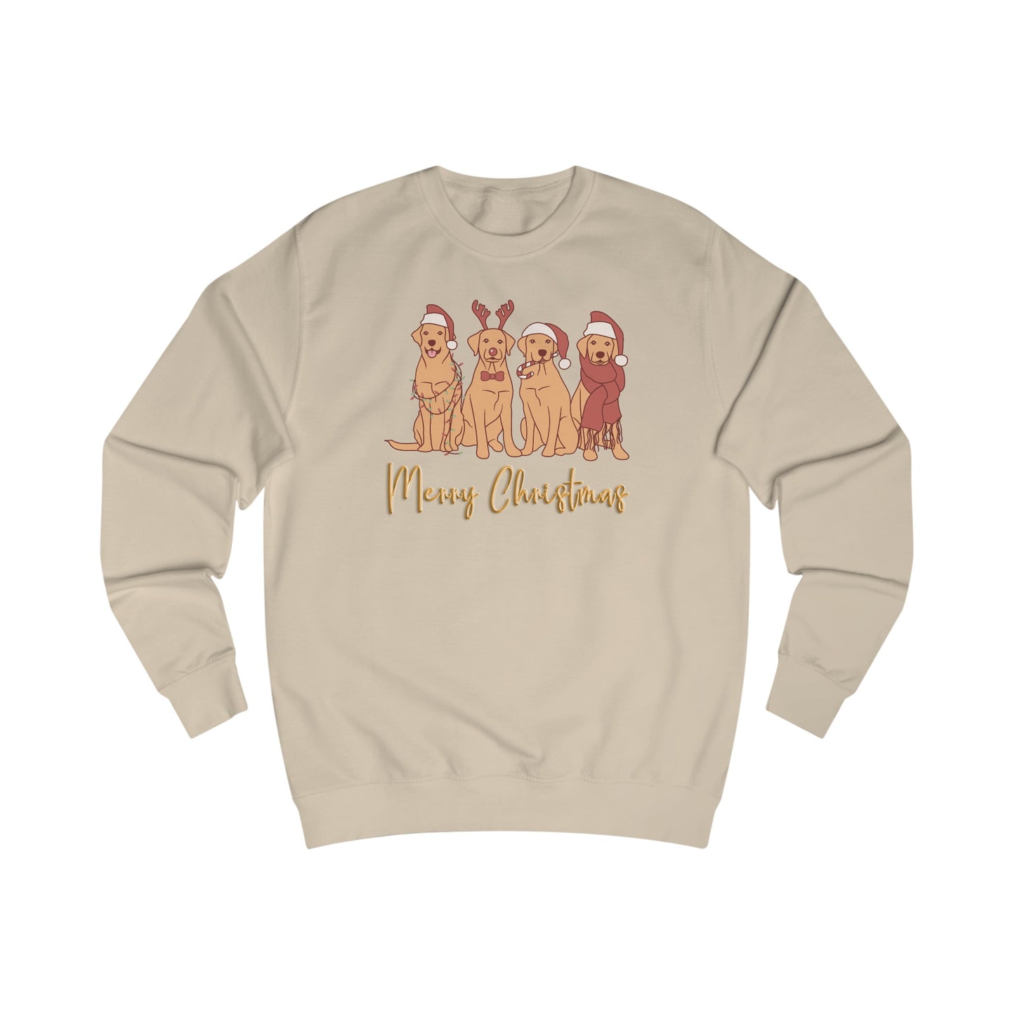 Golden Retriever Sweatshirt for Golden Retriever Lover gift for Golden retriever Mom gifts for Women Sweatshirts for Merry Christmas Sweater