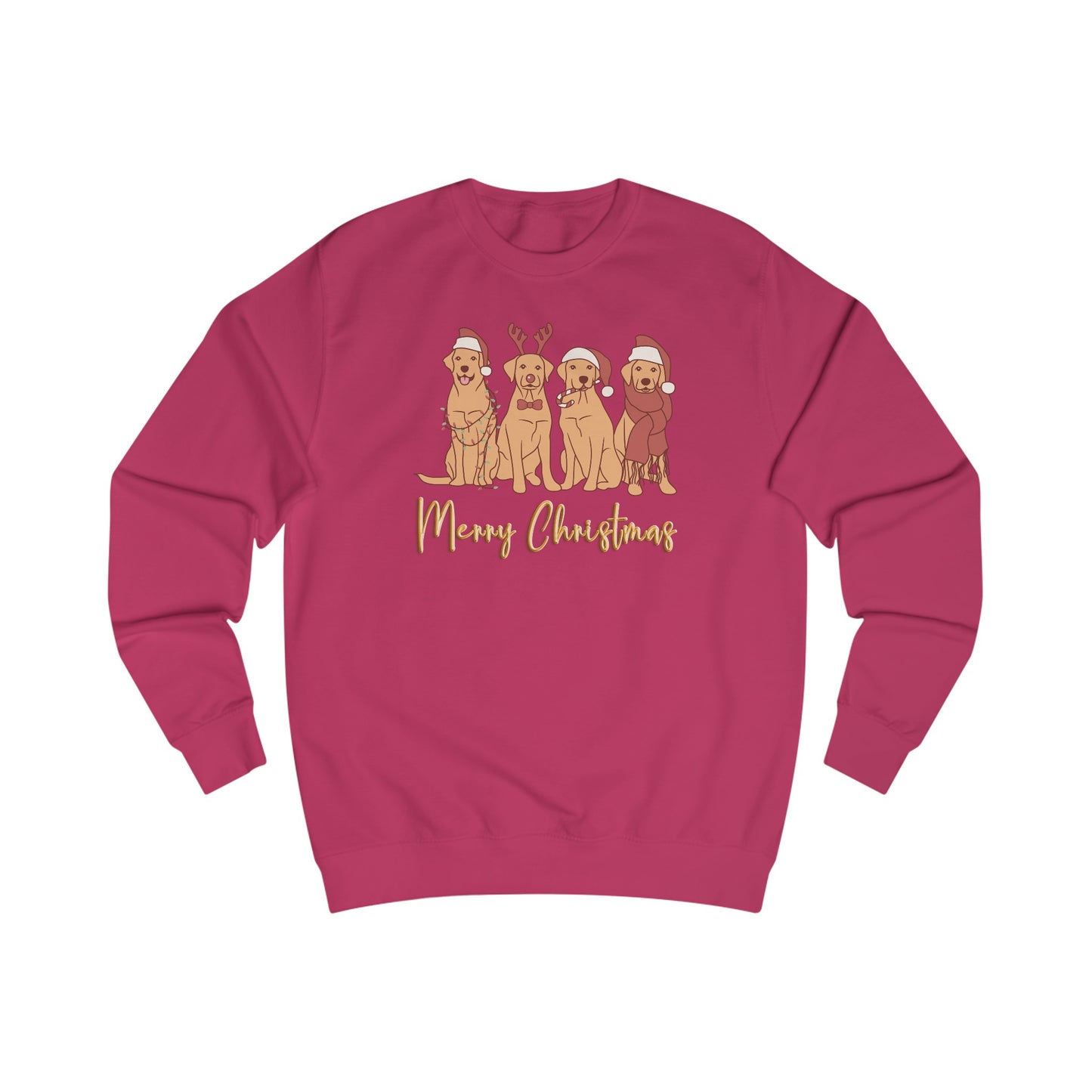 Golden Retriever Sweatshirt for Golden Retriever Lover gift for Golden retriever Mom gifts for Women Sweatshirts for Merry Christmas Sweater