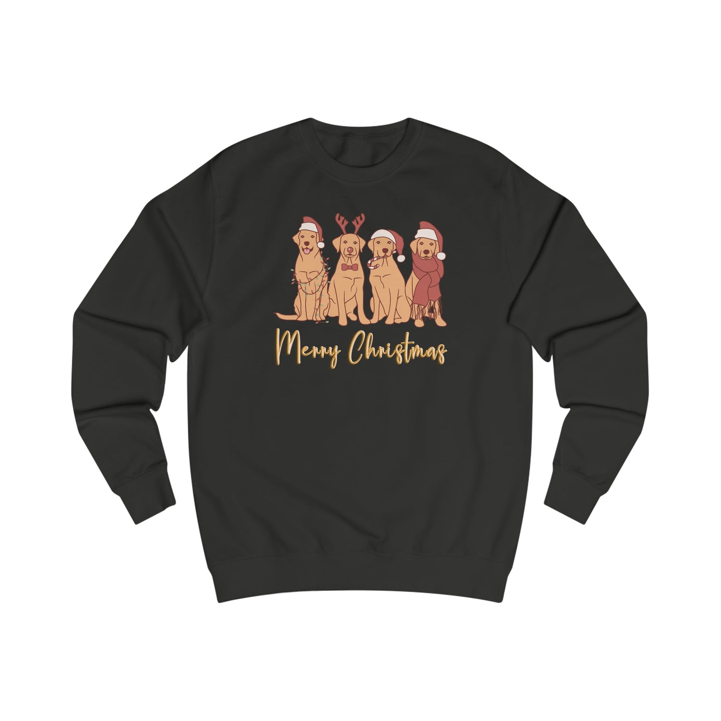 Golden Retriever Sweatshirt for Golden Retriever Lover gift for Golden retriever Mom gifts for Women Sweatshirts for Merry Christmas Sweater