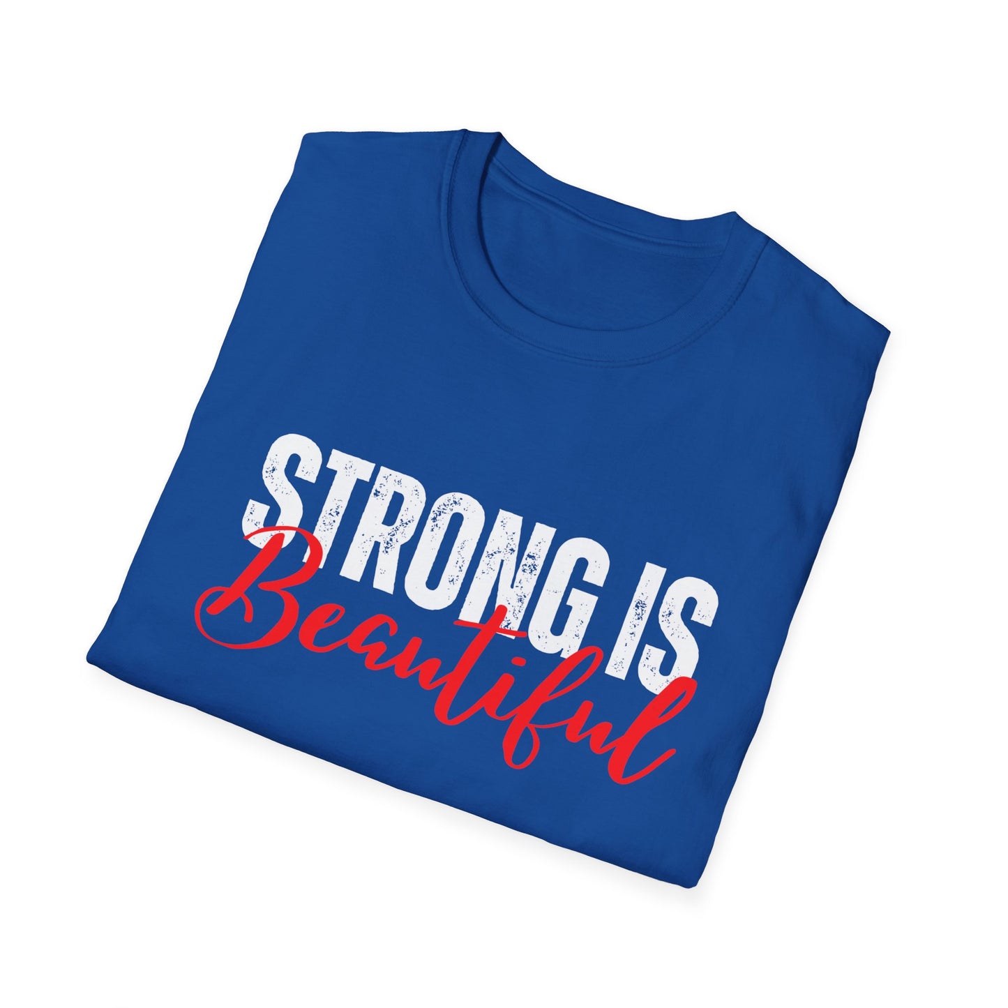 Strong is Beautiful Workout Shirt for Fitness Lover gift for Gym T-shirt for Workout Lover gift for Her Weightlifting Tee Powerlifting