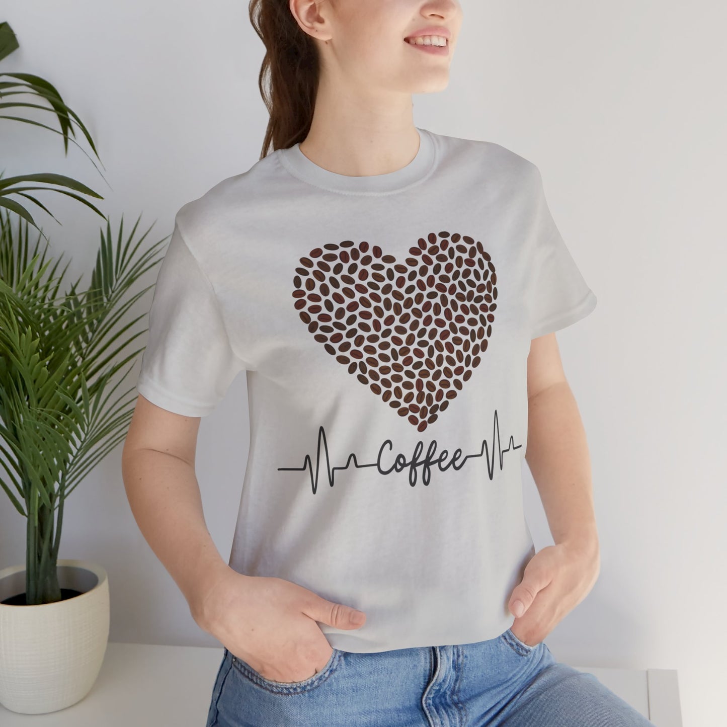 COFFEE Shirt for Coffee Lover gift for Mothers Day gifts Barista gift for Her Cute Coffee Addict T-shirts for Women and Men