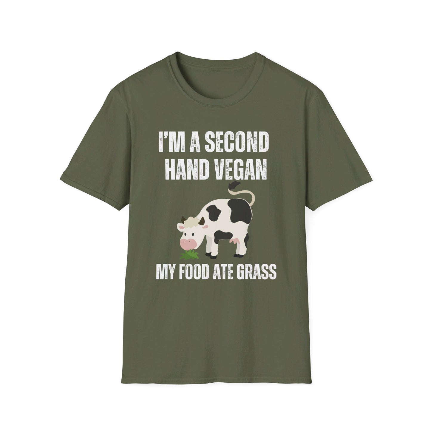 Carnivore Diet T Shirt for Meat Lover gifts for Him Meat Shirt for Carnivore gift for Meat Lover T Shirt I'm a Second Hand Vegan T-shirt