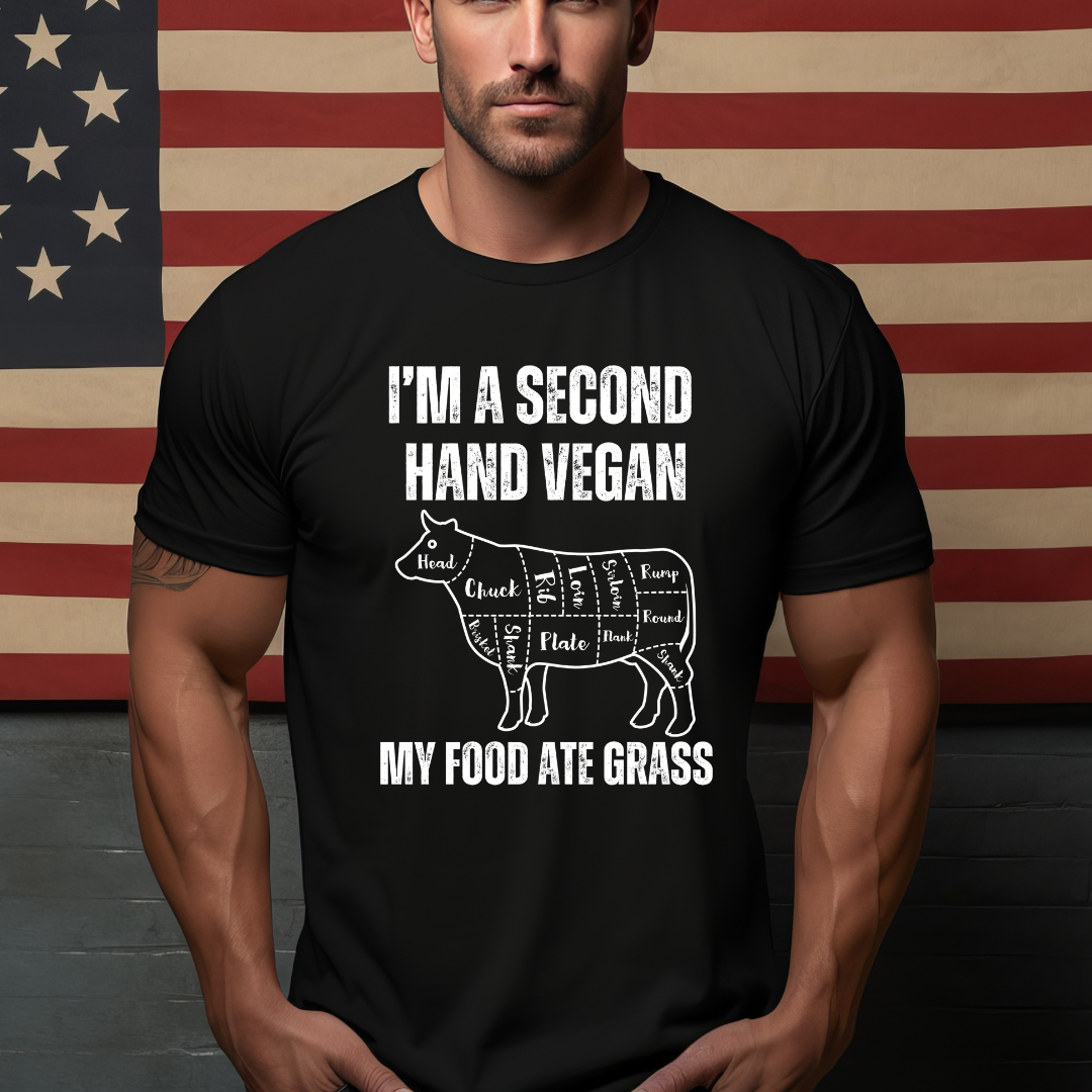 Funny Carnivore Shirt My Steak Was Vegan T-shirt Funny Food Pun tshirt for Foodie gifts for Meat Lover gifts for BBQ Lover T Shirts Barbecue