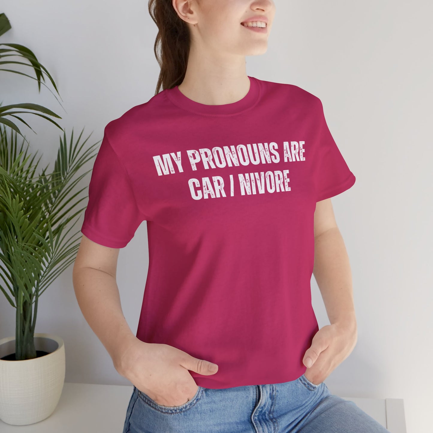 Funny Pronouns Shirt Hilarious Saying Shirts Comedy Sayings for Carnivore gift for Meat Lover T-shirt for Hunting T Shirt for Fathers Day