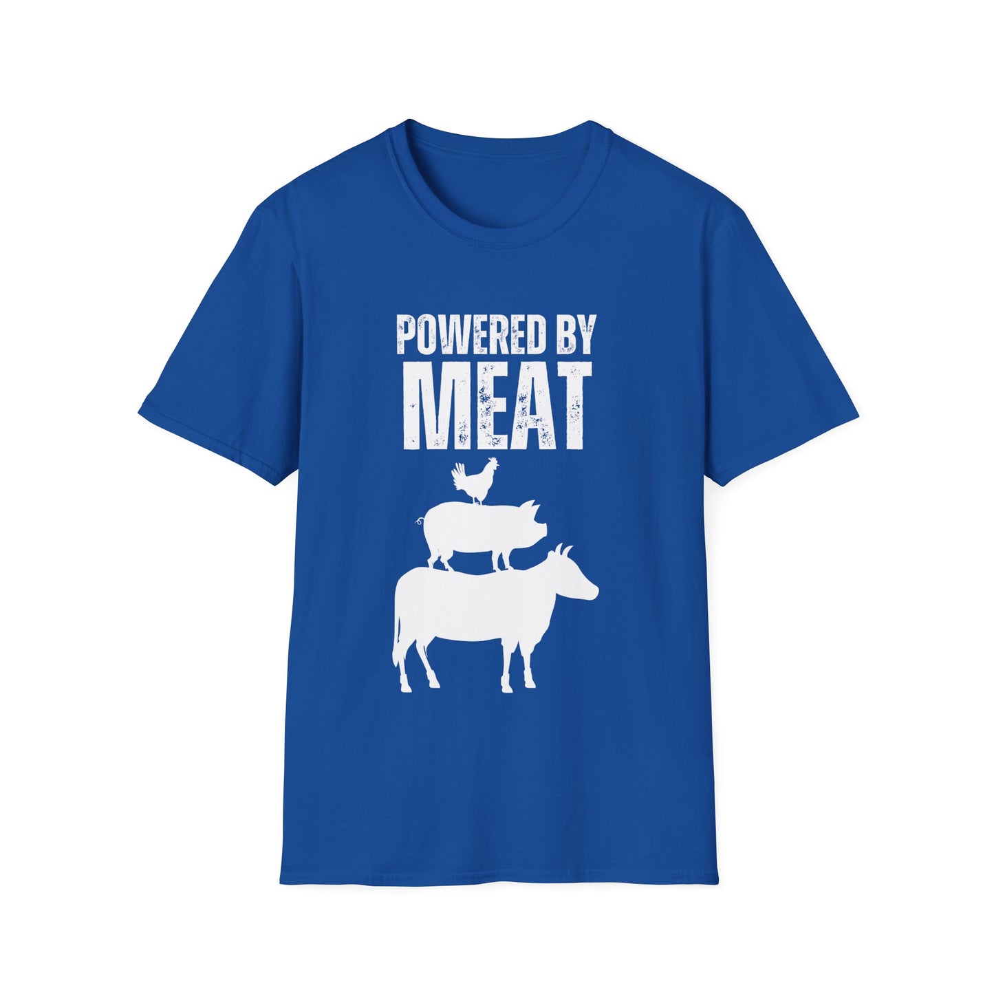 Funny Meat Lover T-shirt for Meat Lovers Gift for Carnivore Diet T Shirt Keto Shirt POWERED by MEAT