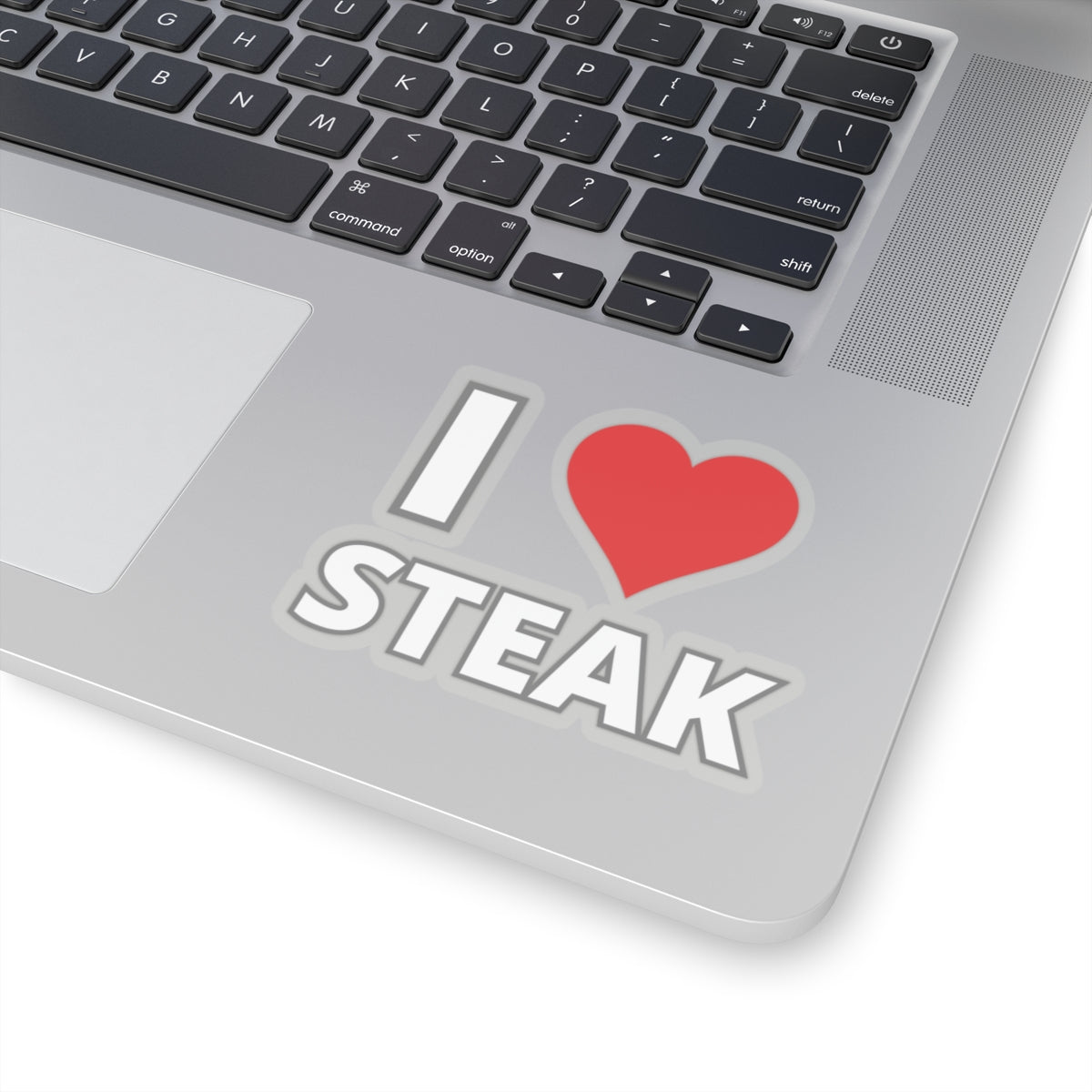 I LOVE STEAK Sticker for Steak Lover Gift for Meat Lover gifts for Carnivore Diet Present I Heart Steak Decal Sticker for Chef gift