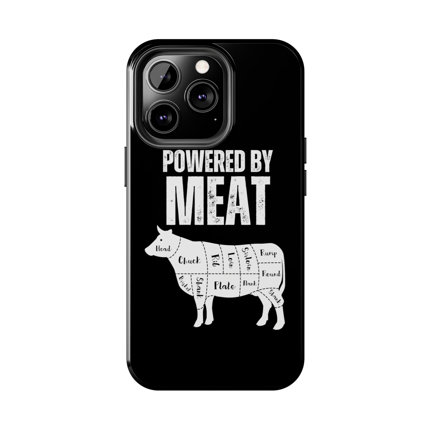 Funny iPhone case for Carnivore gift for Meat Lover gift for BBQ Lover gift for Grilling Grill Master iPhone protective case
