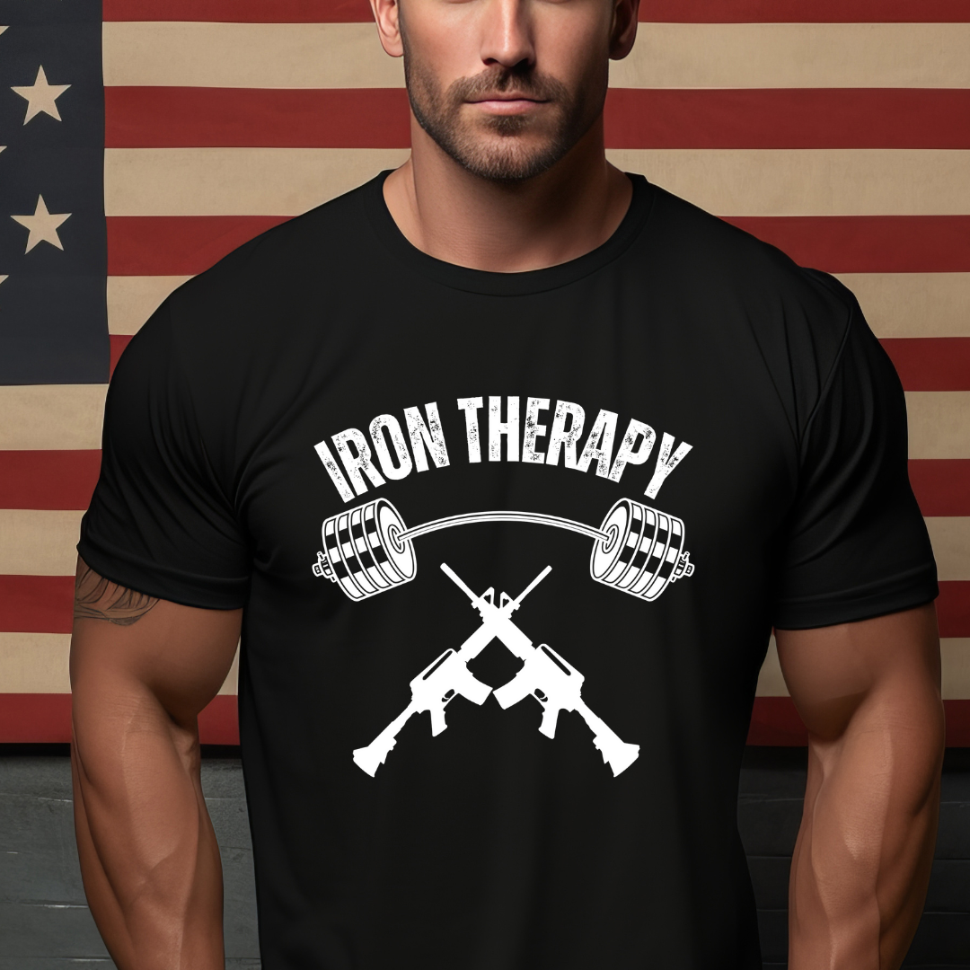 Weightlifting and Guns Unisex Softstyle T-Shirt for Shooting Lovers and Gym Addicts, Fitness Tee, Workout Top, Exercise Shirt, Gun Range