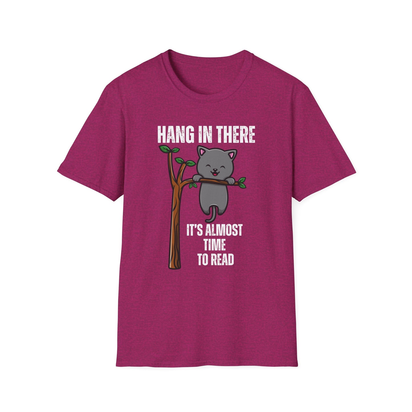 Hang in There Shirt It's Almost Time to Read Tshirt for Reading gift ideas for Book Lovers gift Bookish T Shirts Reading T-shirt Book Lover
