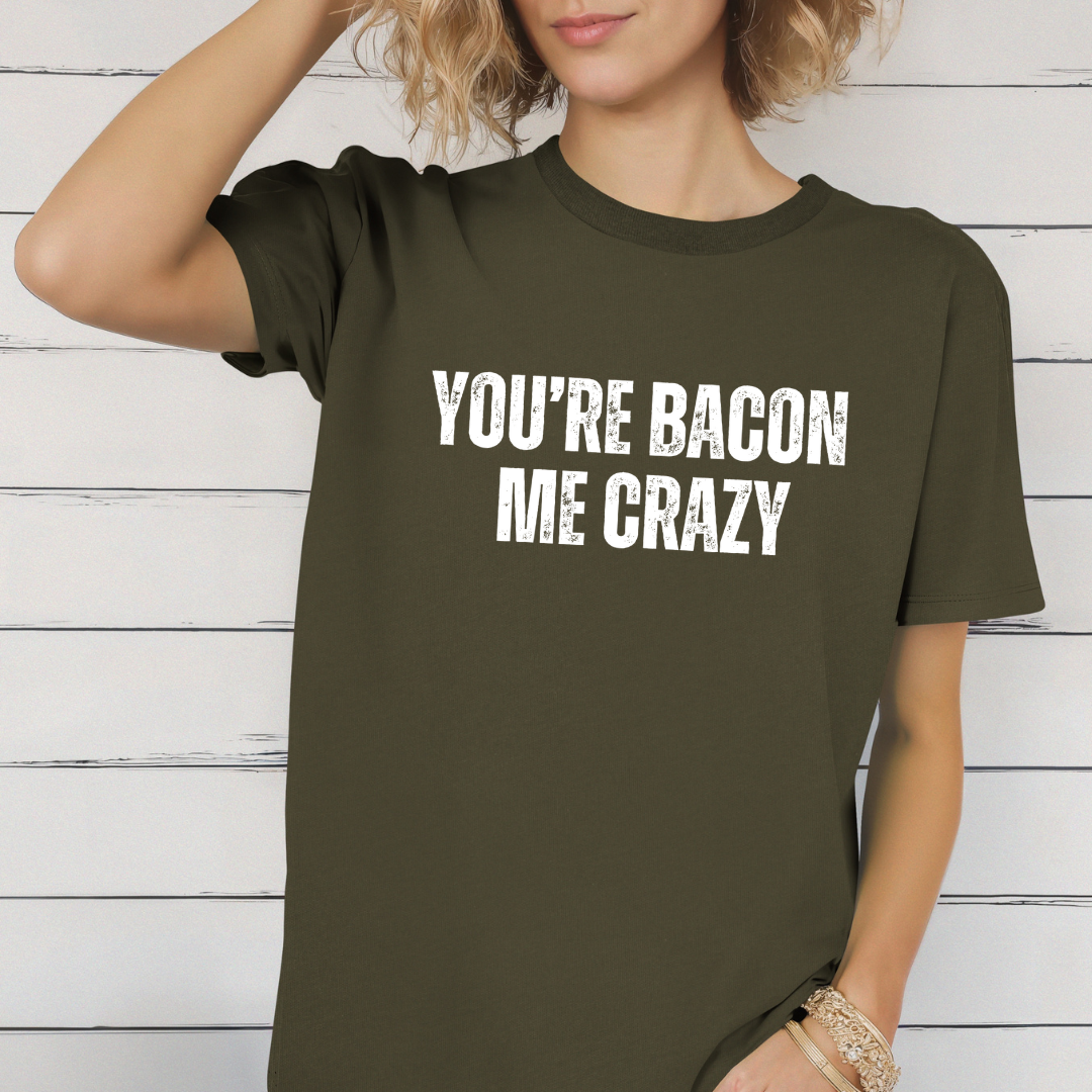 Bacon Shirt for Funny Meat tshirts for Carnivore Diet gifts for Meat Lover gift for BBQ T-Shirt for Mens gifts for Smoking Meat gift for Him