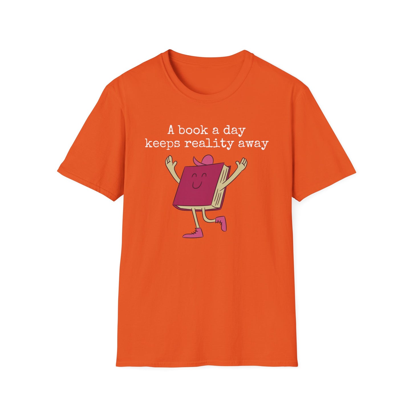 Bookish T Shirt for Reading Lover gift for Book Lover Tshirt Reading Shirt for BookWorm gifts for her A Book A Day Keeps Reality Away Tee
