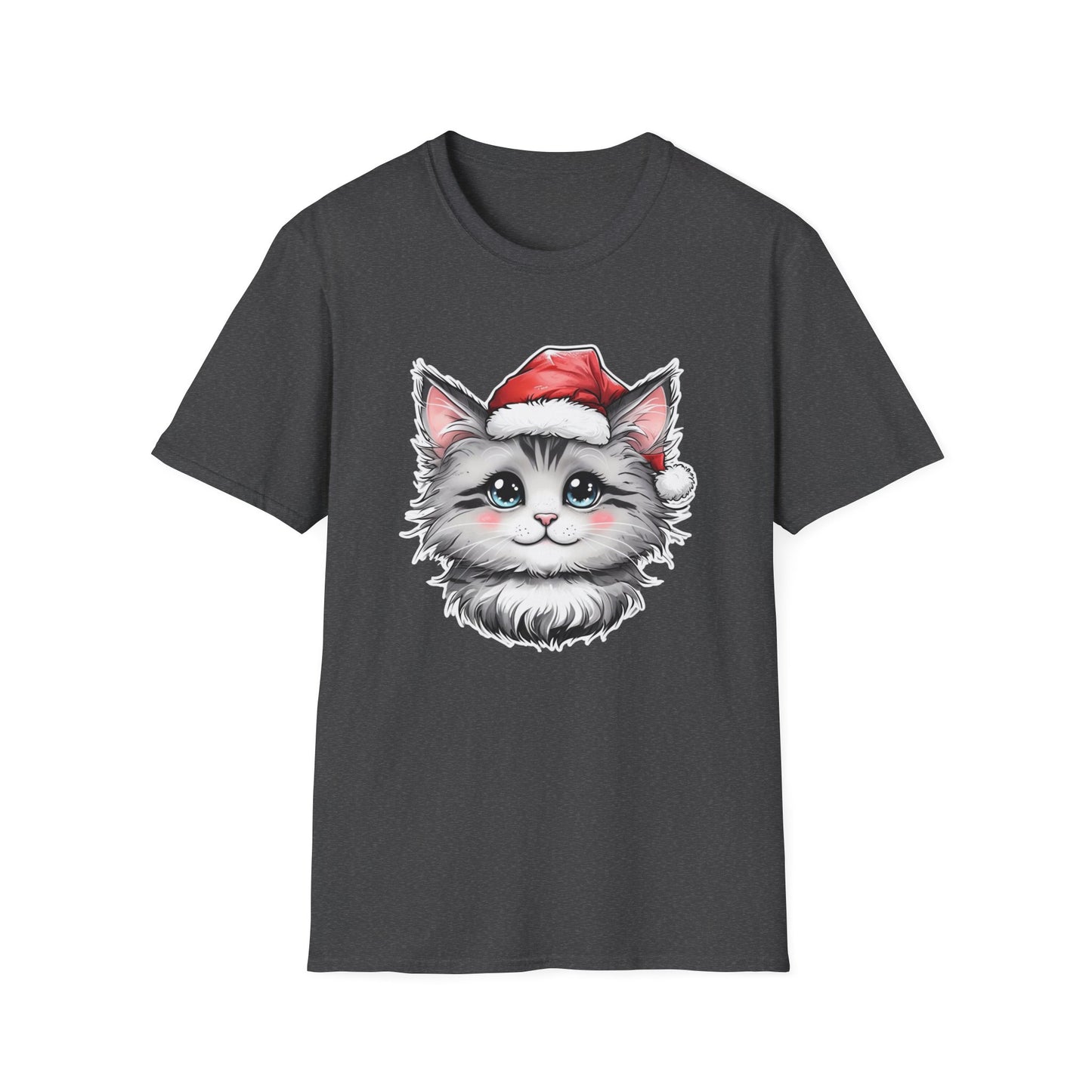 Kitten Christmas Tee Shirt First Time Cat Owner TShirt for Kitty T-shirts for Cat Moms present for Christmas Kitty T-shirt for Cat Owner Tee