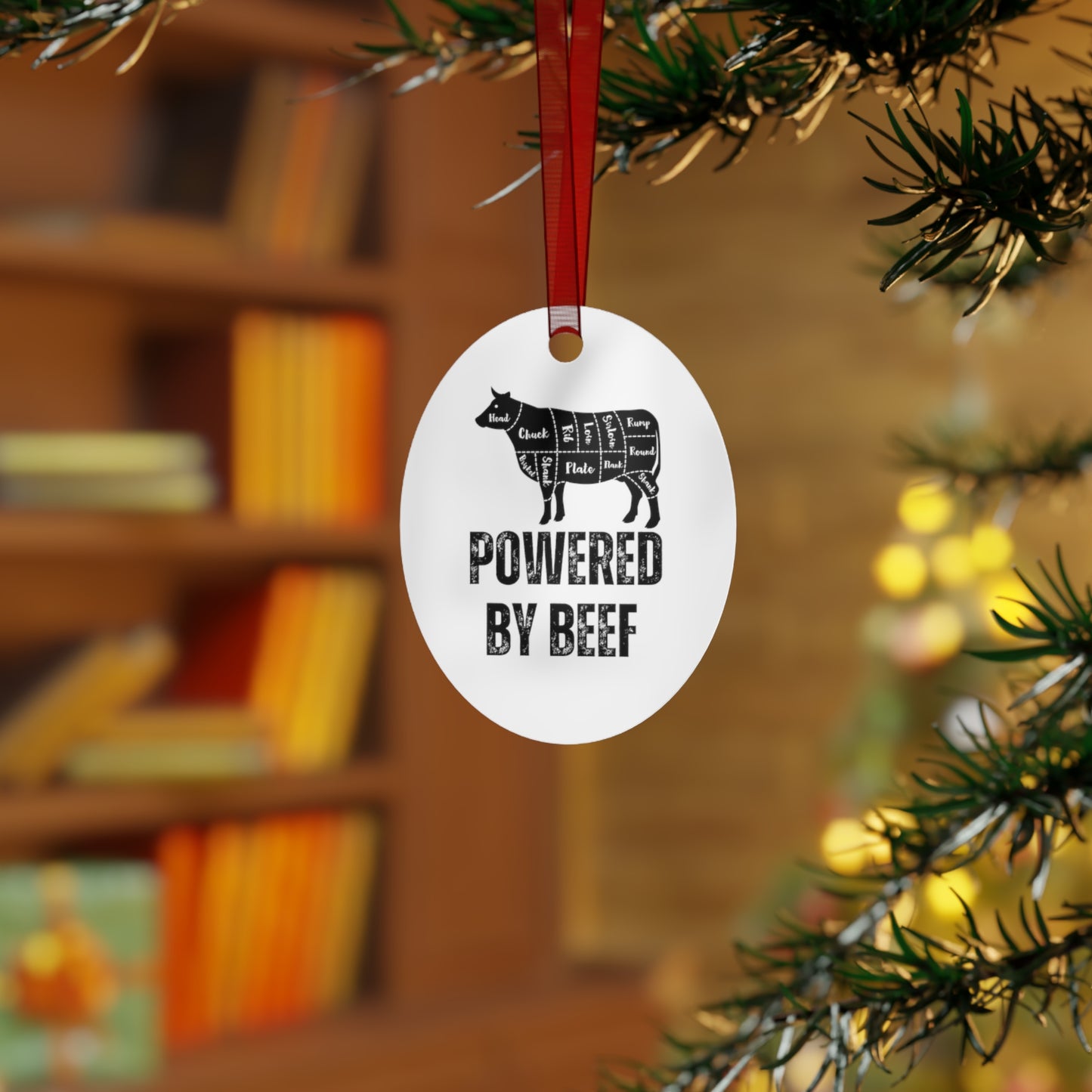 Meat Christmas Ornament for Carnivore gifts for Christmas present for Him gift for Her Metal Ornaments Carnivore Keychains