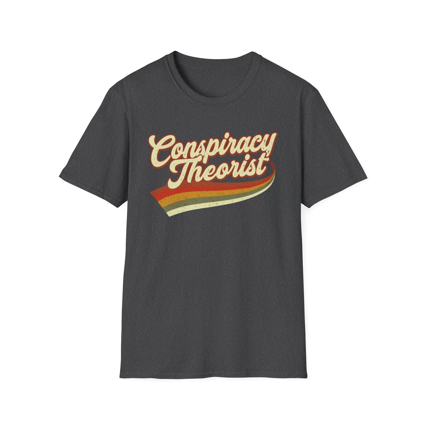Conspiracy Theorist T-shirt for Conspiracies Lover Tshirts Funny Conspiracy T Shirt for Funny gift ideas for Him gifts for Women Retro Tees