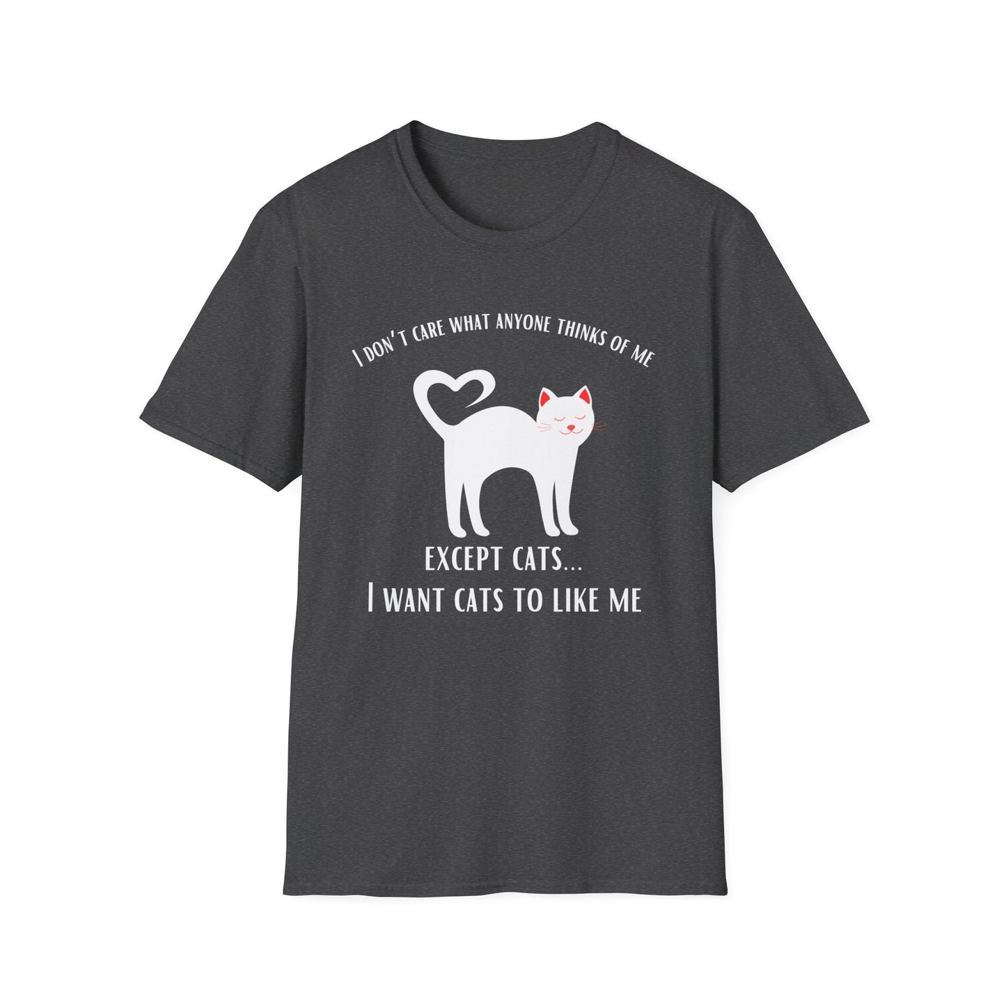 Cat Lover Tshirt for Cat Mom gifts for Dad Dad Tshirts Funny Kitty T-shirt I Want Cats to Like Me T-shirts Funny Cat Shirt for her gifts
