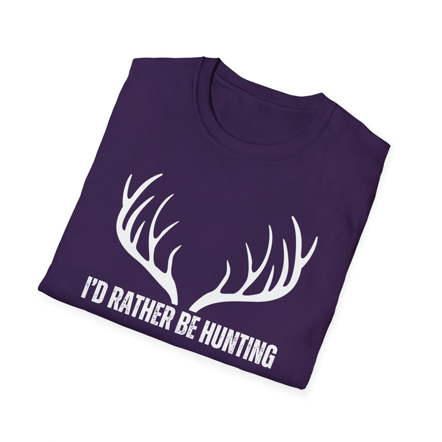 Deer Hunting T Shirts for Deer Hunter gifts for Men I'd Rather Be Hunting Shirts for Hunting gifts for Mens presents for Christmas present