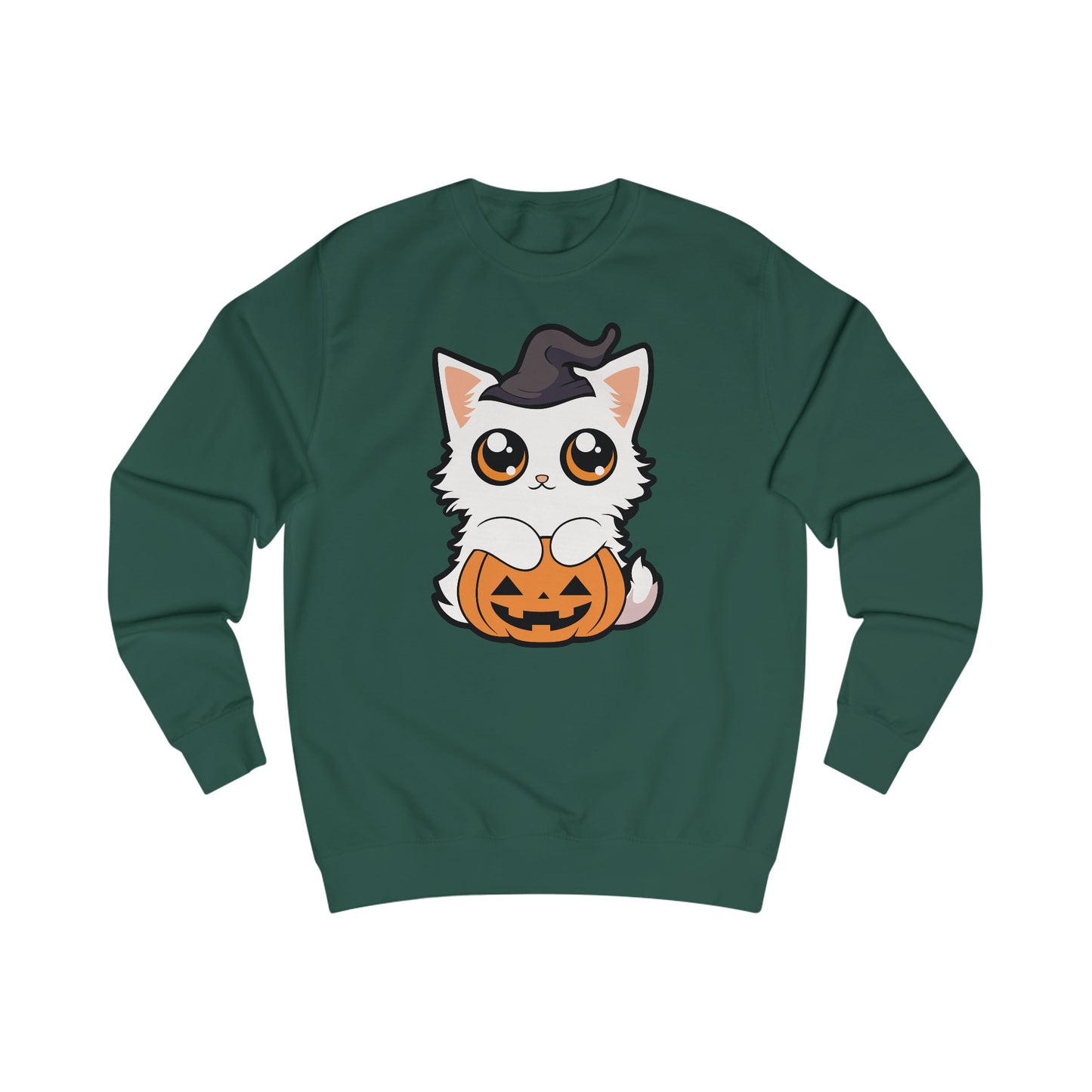Halloween Cat Sweatshirt for Halloween gifts for Cat Mom gifts for Cat Lovers Sweatshirts Kitty Sweater for Halloween Sweaters for her gift