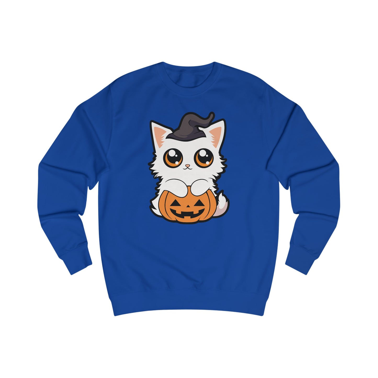 Halloween Cat Sweatshirt for Halloween gifts for Cat Mom gifts for Cat Lovers Sweatshirts Kitty Sweater for Halloween Sweaters for her gift
