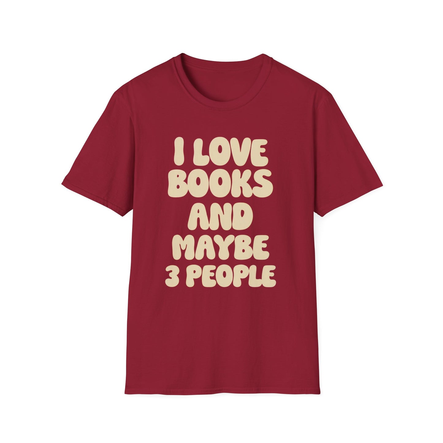 I Love Books and Maye 3 People Shirt Funny Retro TShirt for Bookworm gifts for Bookish Tee Shirt Reading Lover T-shirts Reading TShirt