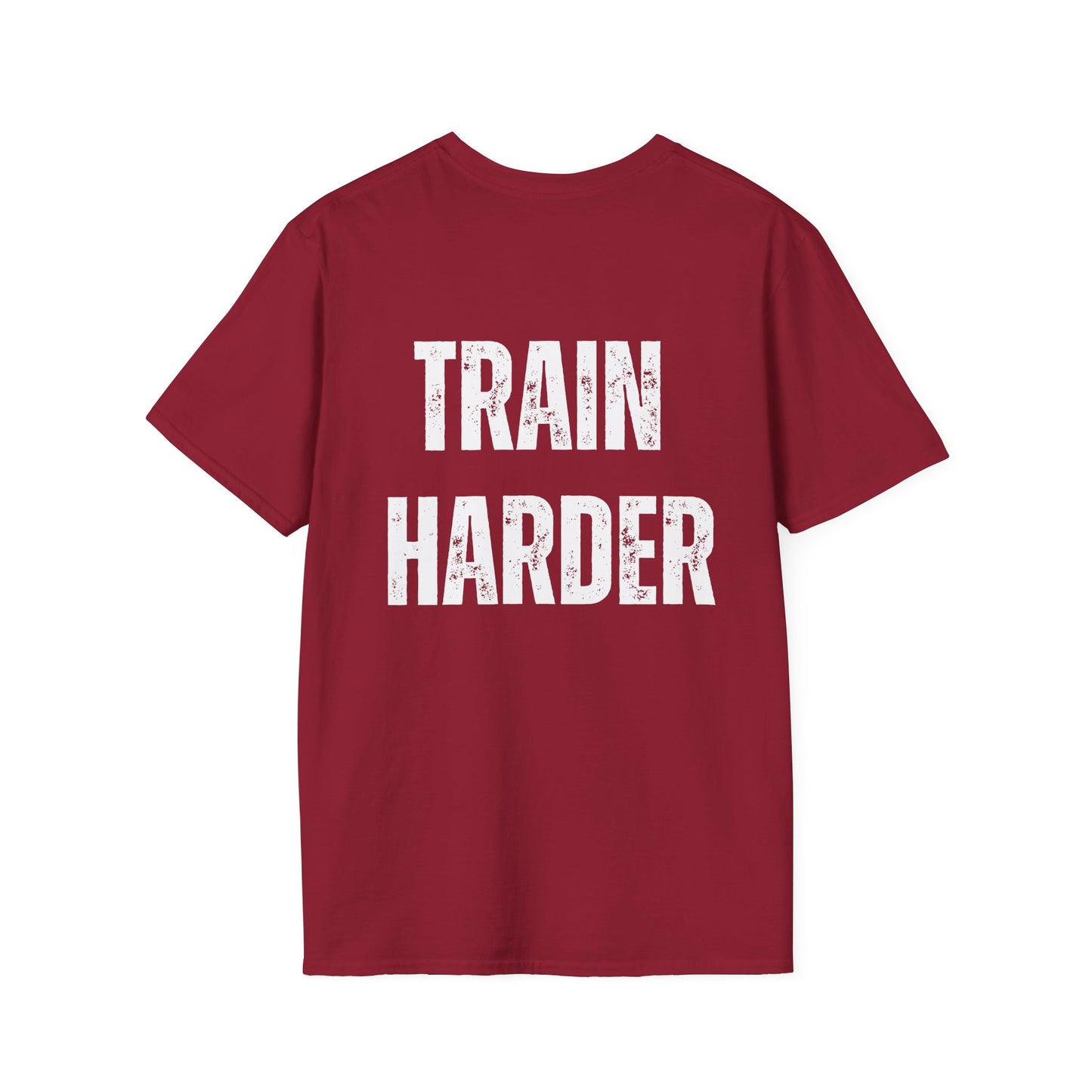 Train Harder Gym Tshirt for Powerlifting gifts for Weightlifting T-shirt Workout Tee Exercise Shirt Fitness Clothing Weightlifting Top