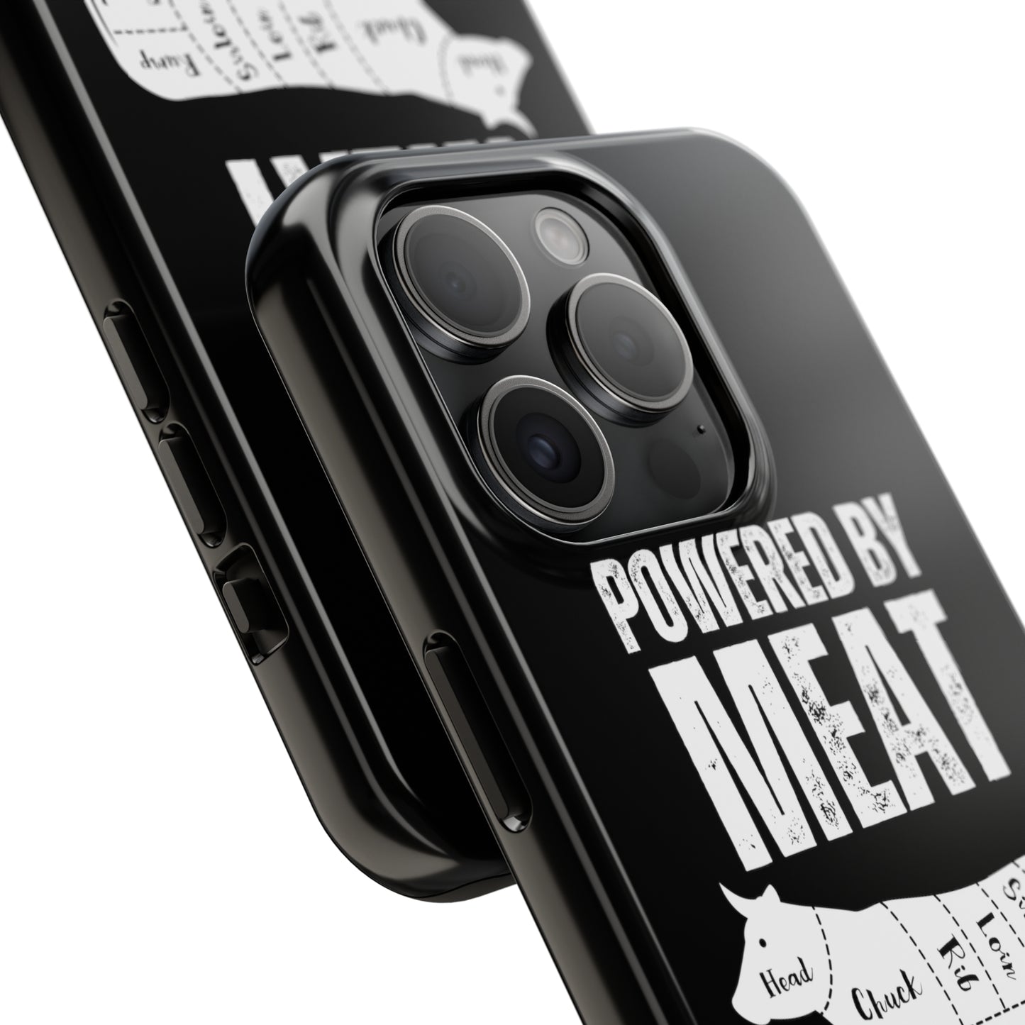 Funny iPhone case for Carnivore gift for Meat Lover gift for BBQ Lover gift for Grilling Grill Master iPhone protective case