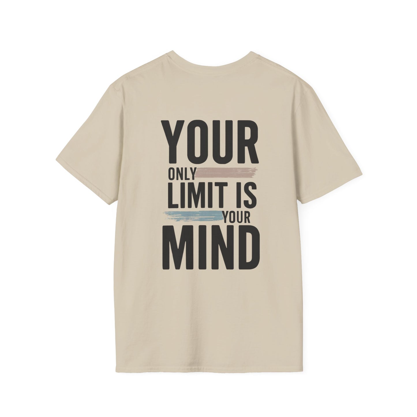 Motivational Unisex Softstyle T-Shirt, Inspirational Tee, Positive Quote Shirt, Mindful Clothing, Graphic Tee for Men and Women