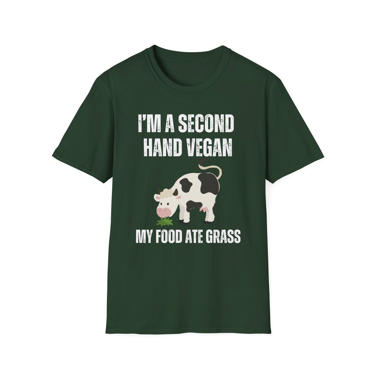 Carnivore Diet T Shirt for Meat Lover gifts for Him Meat Shirt for Carnivore gift for Meat Lover T Shirt I'm a Second Hand Vegan T-shirt