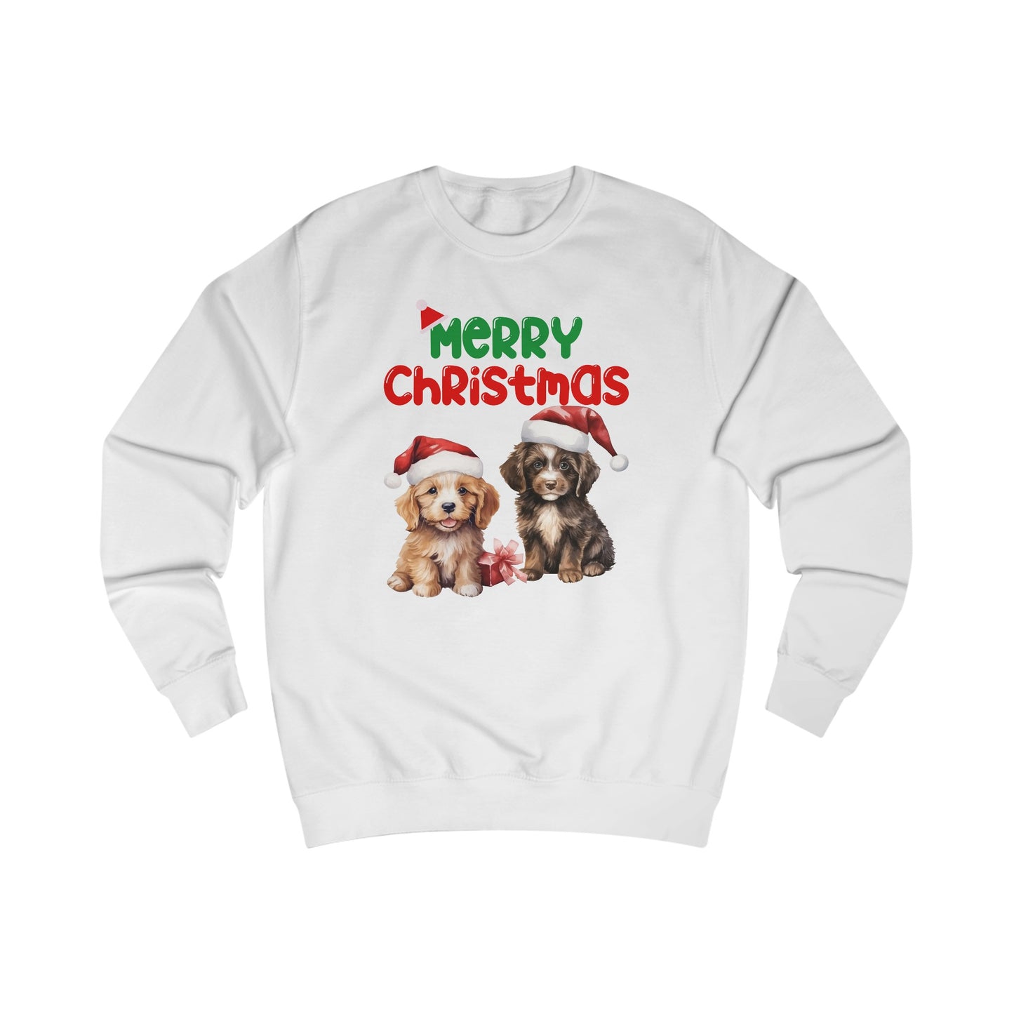Christmas Dog Sweatshirt for Puppy Lover gift for Puppy Love Sweatshirts for Christmas present for Dog mom gift for Dog Lover Sweater for Her