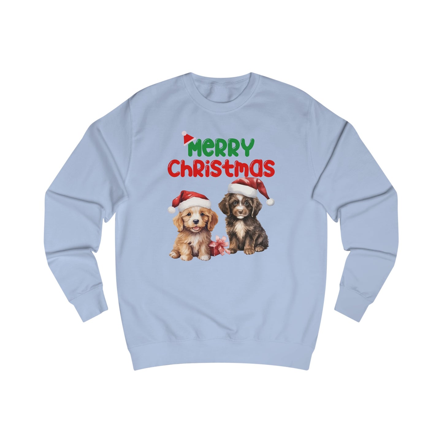 Christmas Dog Sweatshirt for Puppy Lover gift for Puppy Love Sweatshirts for Christmas present for Dog mom gift for Dog Lover Sweater for Her