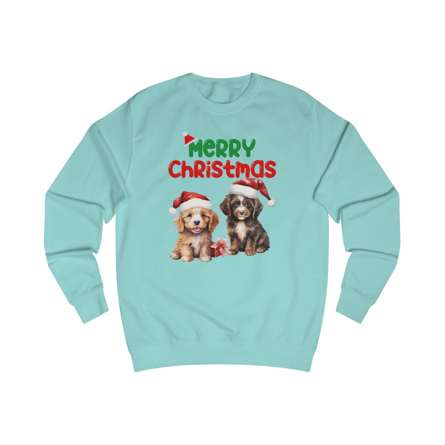 Christmas Dog Sweatshirt for Puppy Lover gift for Puppy Love Sweatshirts for Christmas present for Dog mom gift for Dog Lover Sweater for Her