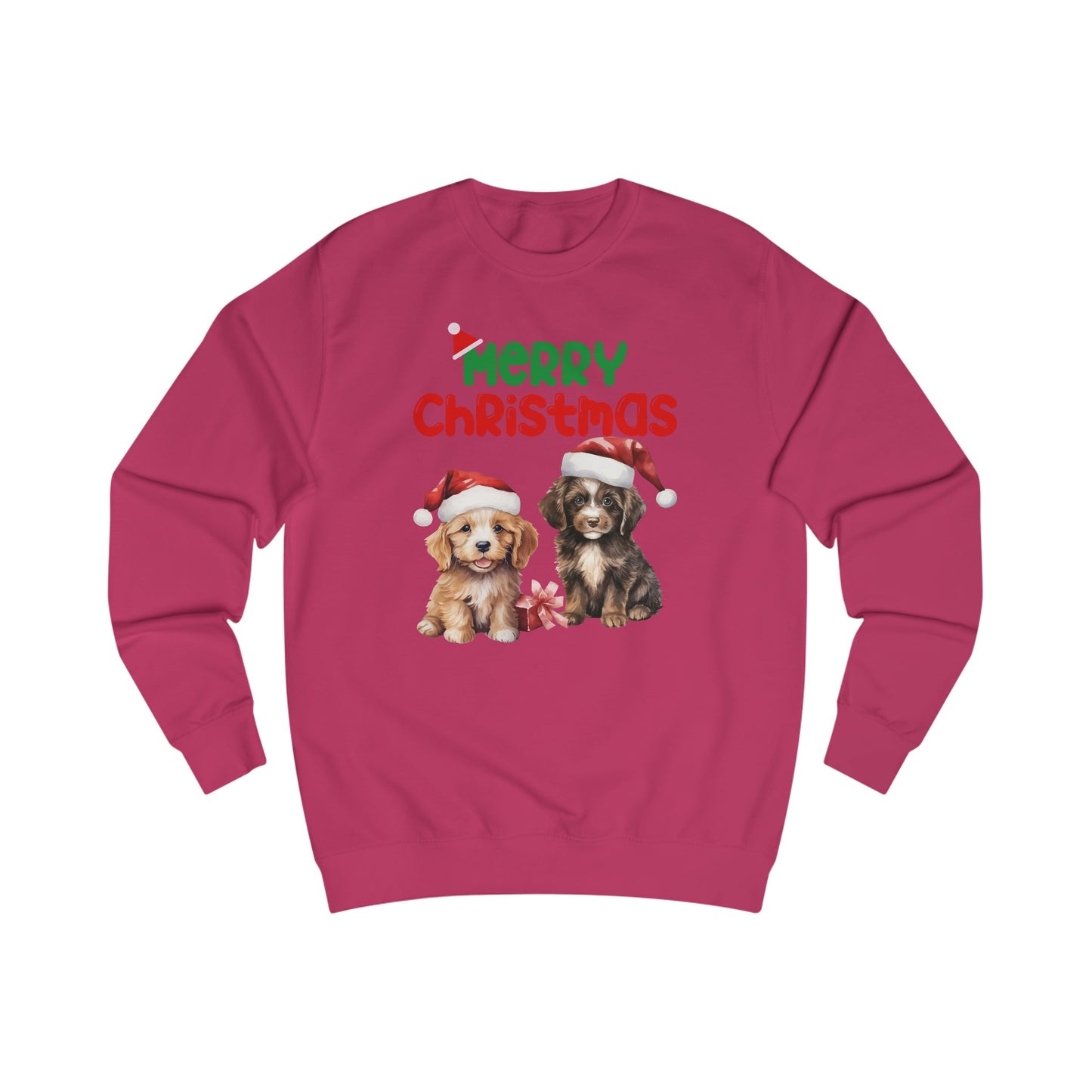 Christmas Dog Sweatshirt for Puppy Lover gift for Puppy Love Sweatshirts for Christmas present for Dog mom gift for Dog Lover Sweater for Her