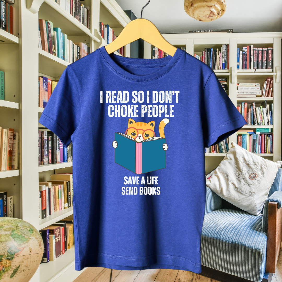 Reading Shirt for Cat Lover gift for Reading Lovers gifts for Cat Mom Cute Kitty Reading Books T-shirts Funny Bookish Tee Shirts
