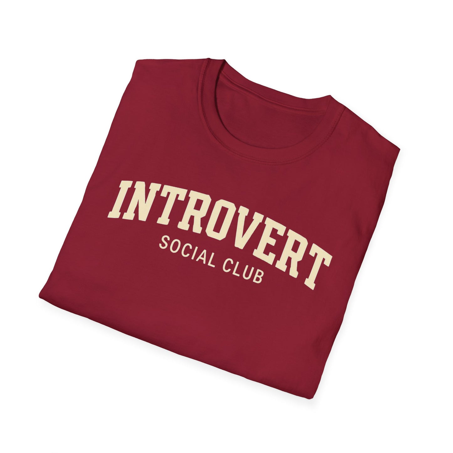 Introvert Social Club FUnny Introverted T-Shirt, Introverted Friend Gifts, Funny Graphic Tee, Social Distancing Shirt, Graphic Tee for