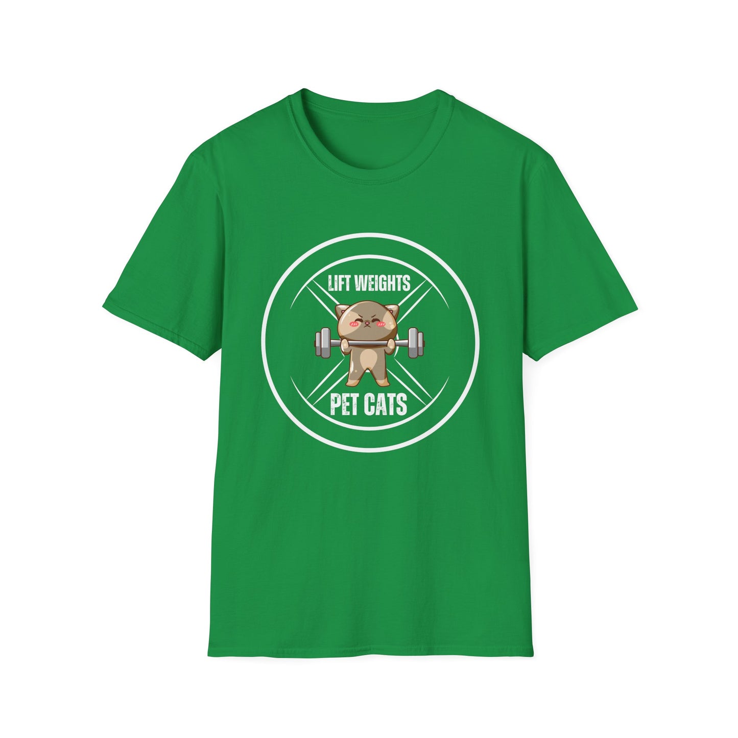 Cat Working out T-shirt for Cat Lover Gift Funny Cat T Shirt Gym Shirt Fitness Lover gift