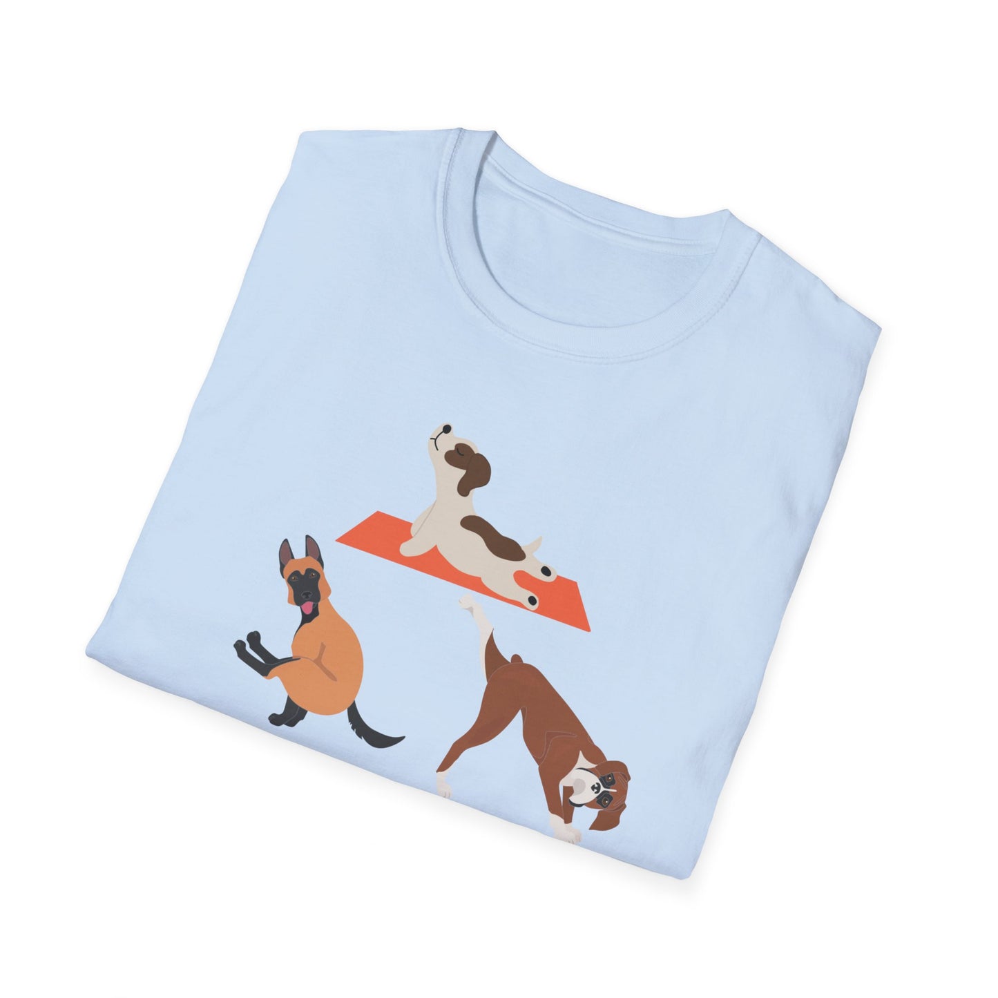 Yoga Dogs T-shirt Dog Yoga Shirt Funny Dog T-shirt for Dog Lover gift for Yoga Lover Gift Funny Yoga T Shirt Cute Dogs Doing Yoga Shirt