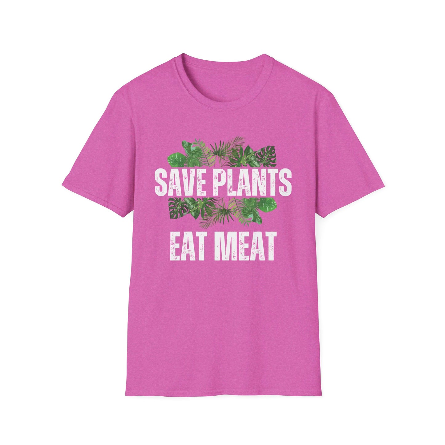 Carnivore Tshirt for Funny Meat T-shirt for Carnivore gift Funny T-shirt for Grilling gift Chef gift for BBQ Lover Tee Save Plants Eat MEAT