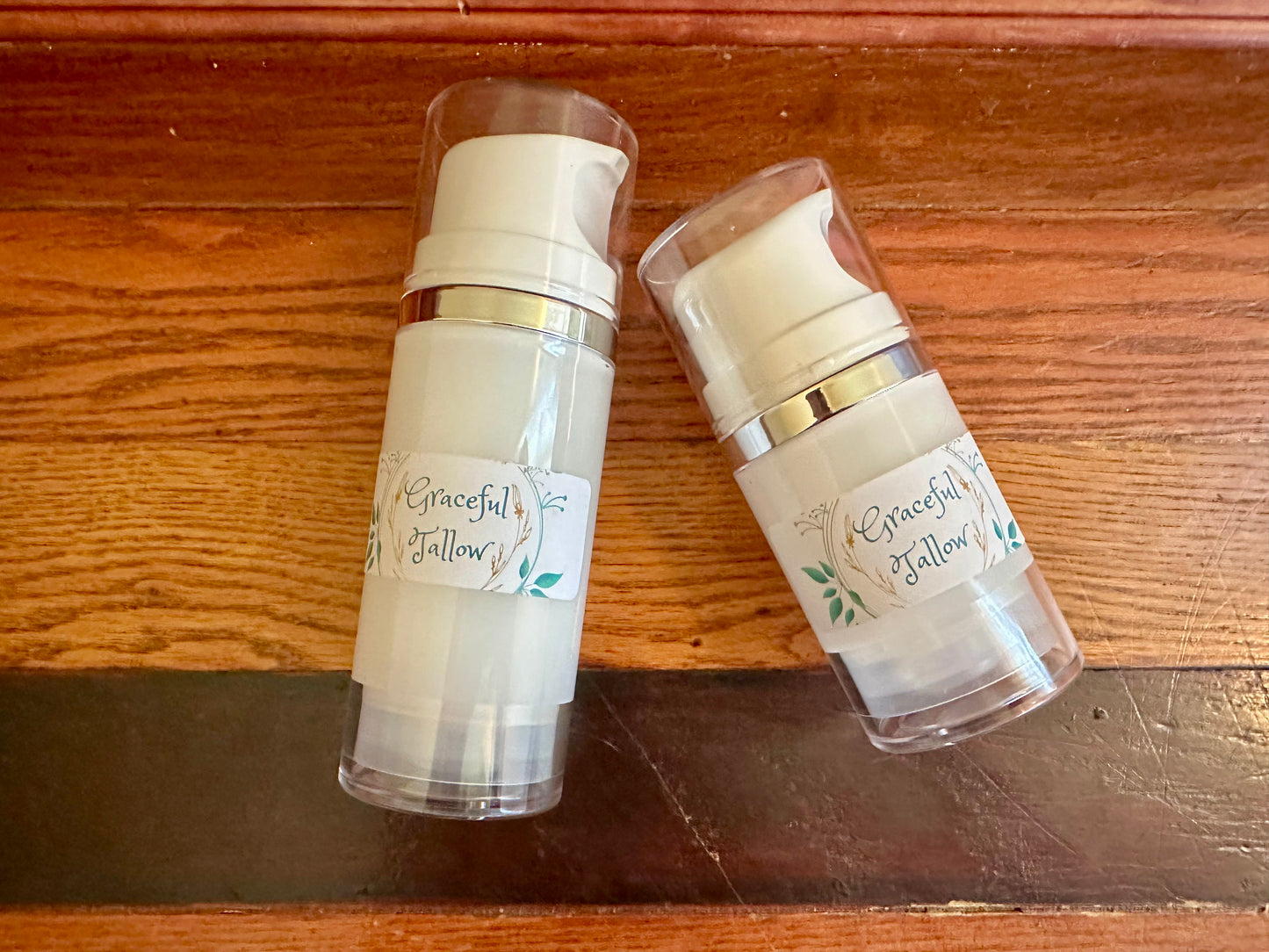 Tallow Pump Lotion Grass fed beef Tallow Face Cream for dry sensitive skin balms for carnivore diet All Natural Skincare nontoxic beauty