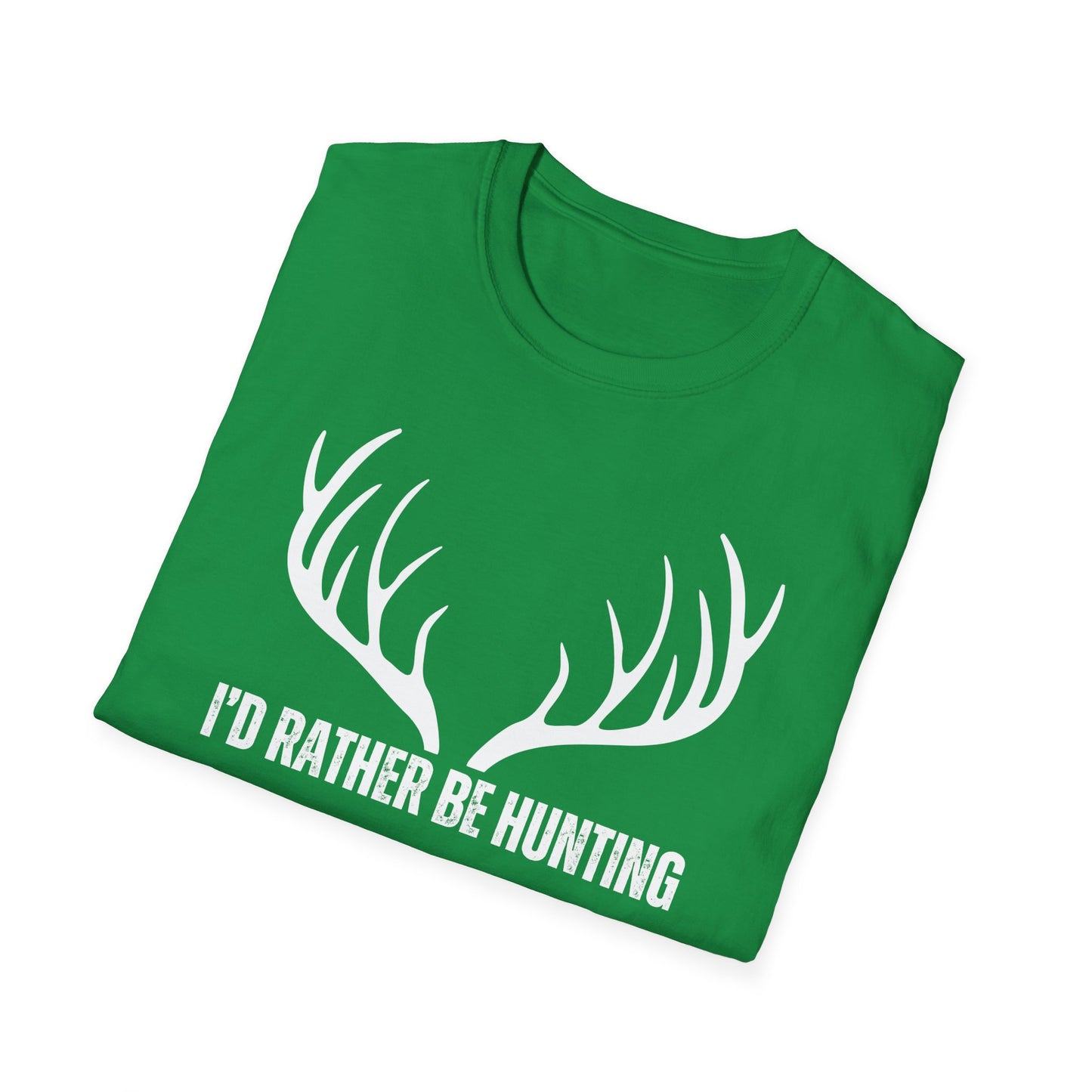 Deer Hunting T Shirts for Deer Hunter gifts for Men I'd Rather Be Hunting Shirts for Hunting gifts for Mens presents for Christmas present