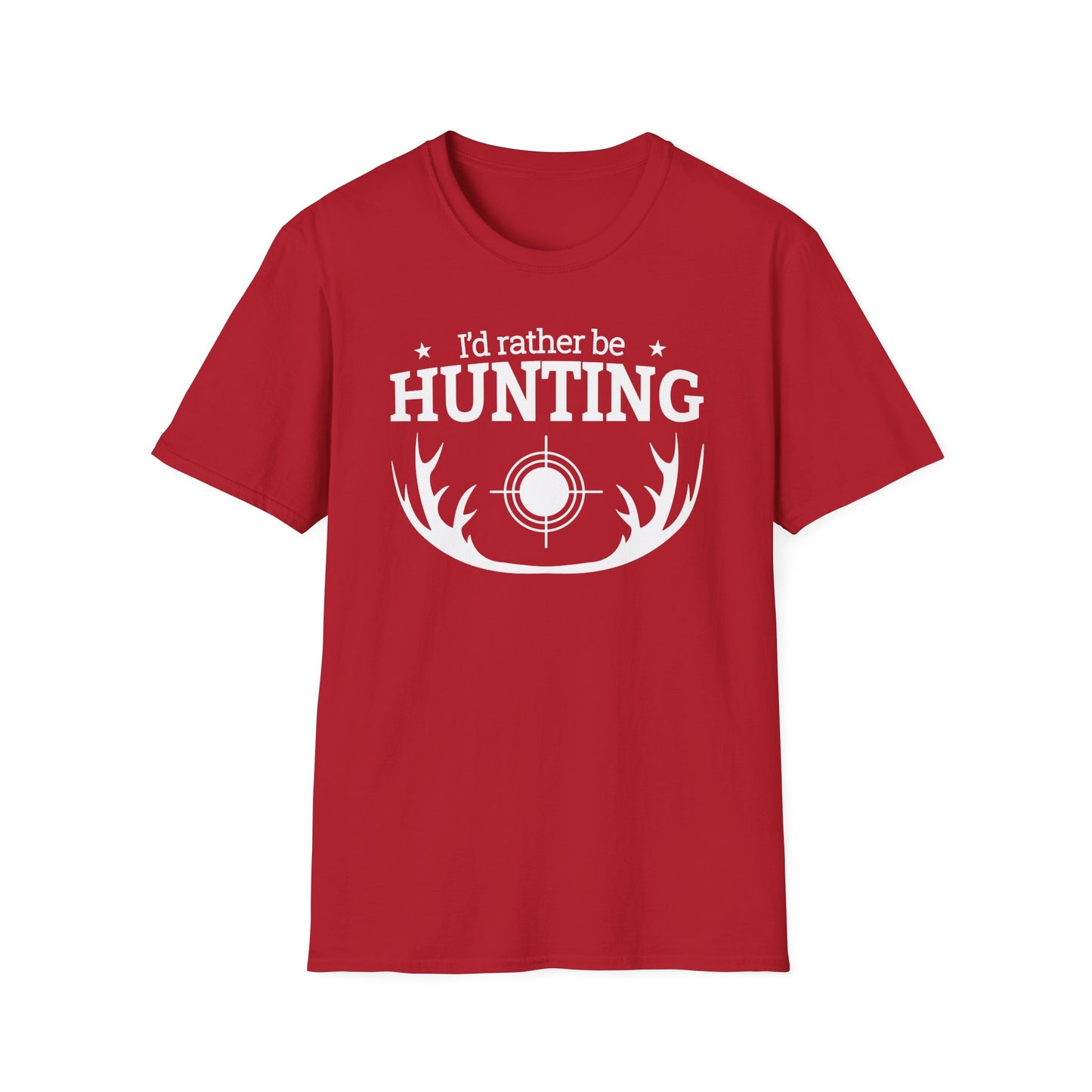 Deer Hunter T Shirt I'd Rather Be Hunting Shirts for Hunting gifts for Men TShirt Hunting T Shirt for Hunting gifts for Him gift Christmas