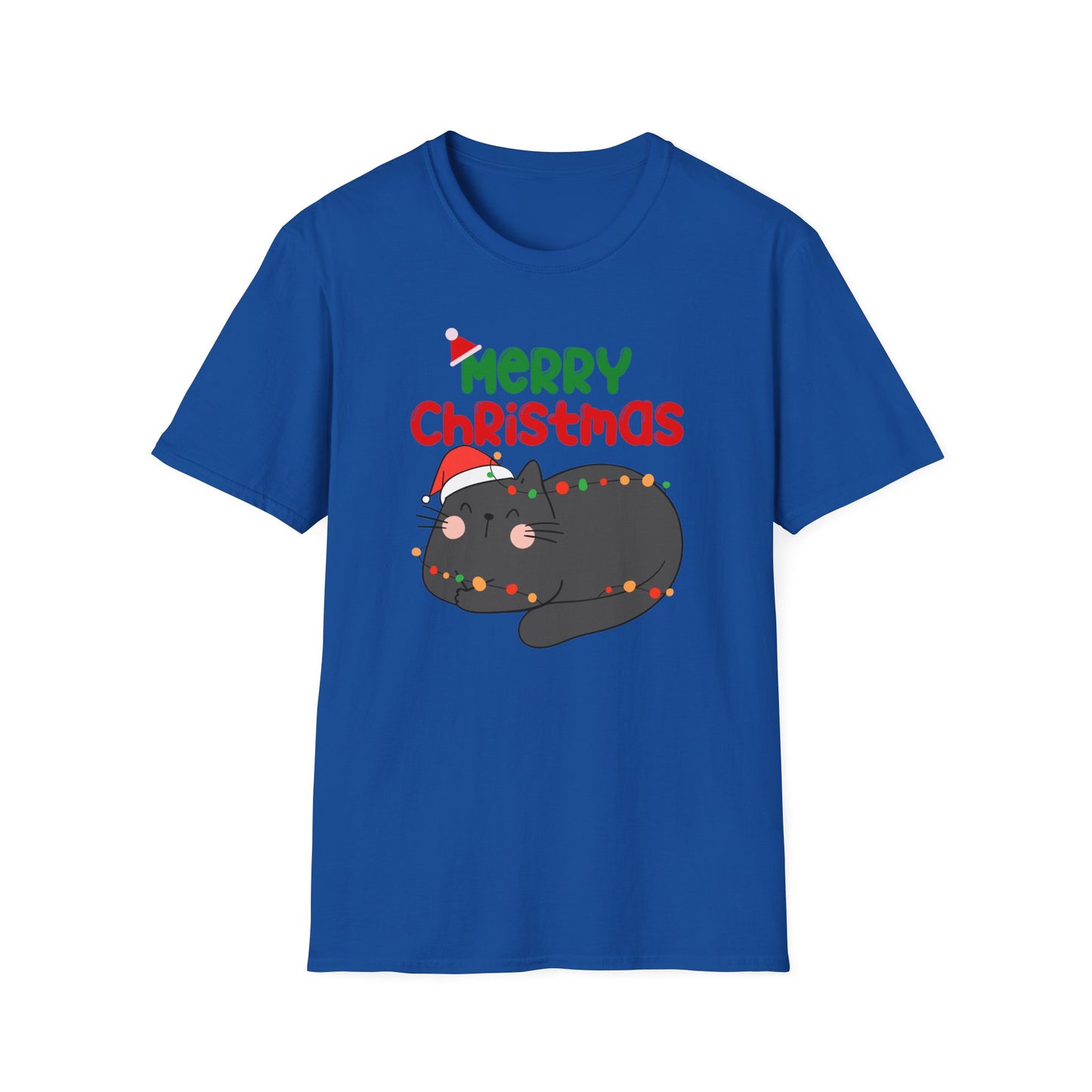 Christmas Lover Shirt for Cat Lover gifts for Black Cat Lovers T-shirts for Cats Mom Tshirts Funny Cat Shirts for Christmas present for Her