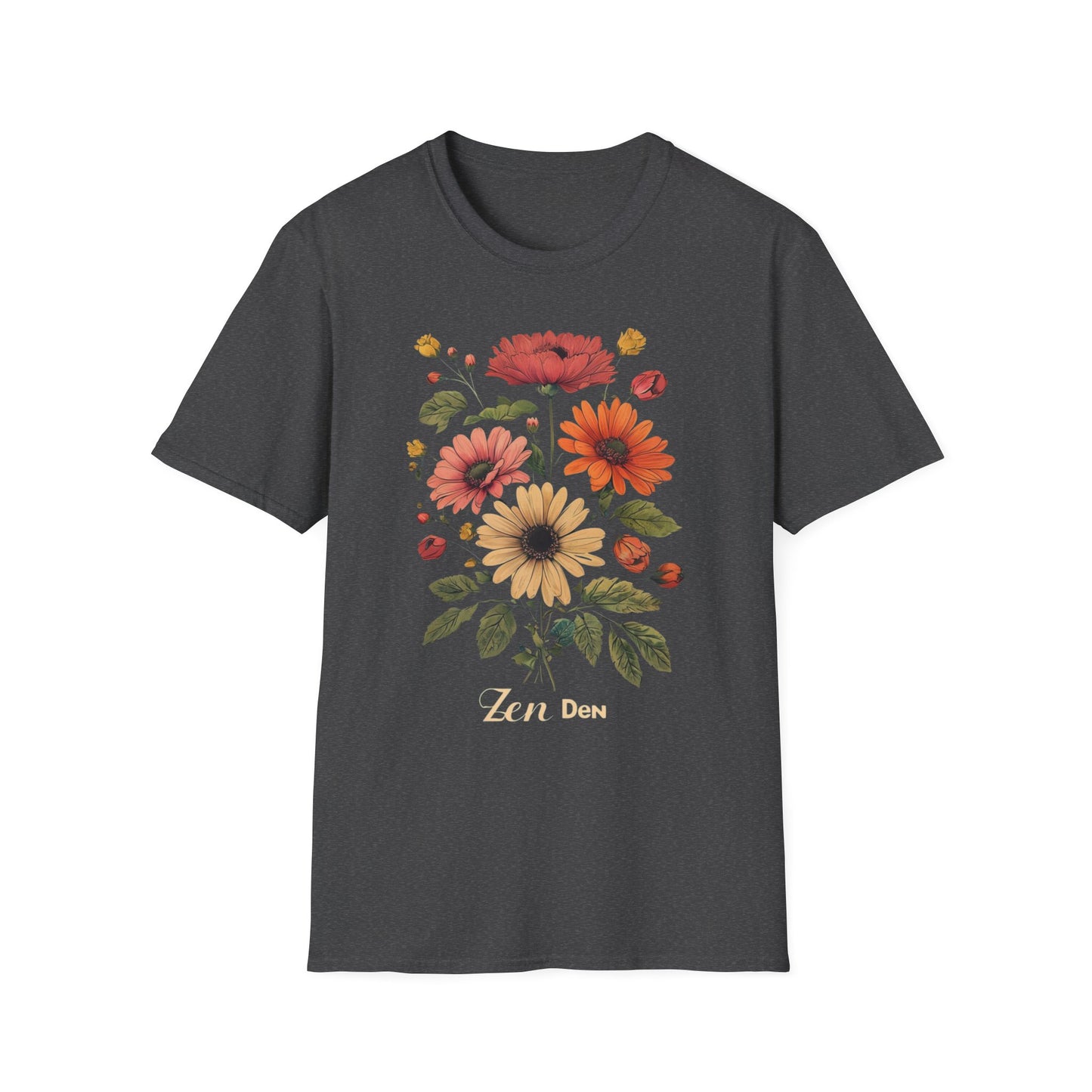 Zen Den TShirt Yoga Shirt for Yogi Lovers gifts for Yogi T-shirts for Her present for Christmas presents for Yoga Lover T Shirt for Workout