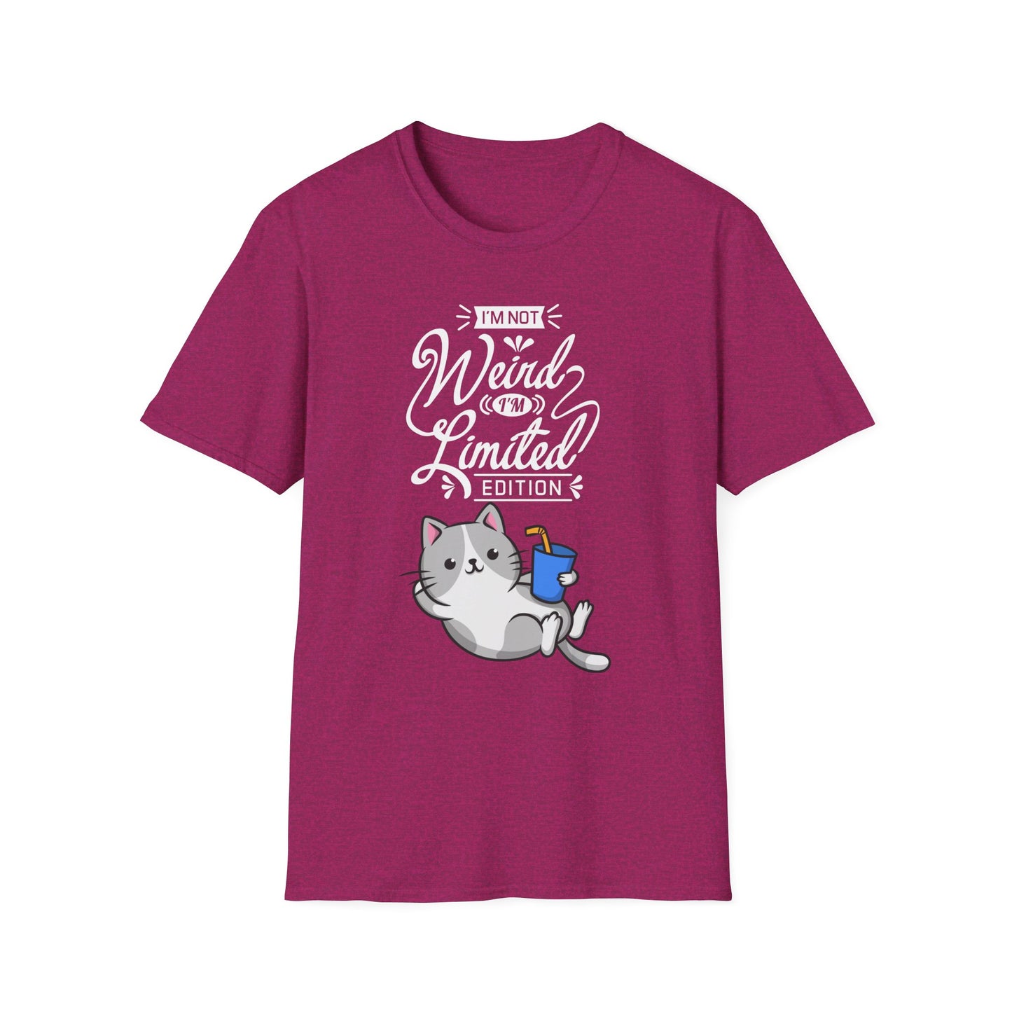 Funny Cat TShirt for cat Mom gifts for Cat Lover T Shirts for Kitty gifts for Womens Cat T-shirt I'm Not Weird I'm Limited Edition Shirts