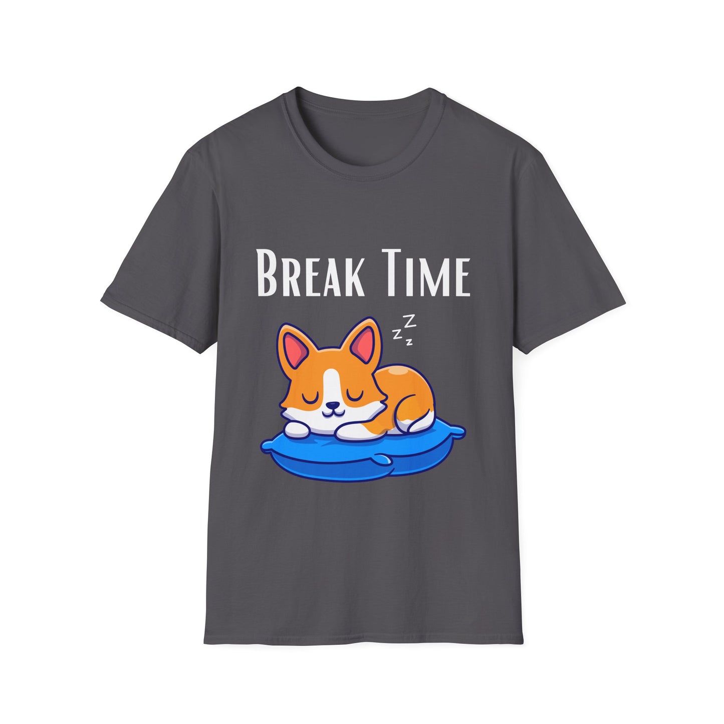 Cute Corgi T-shirt for Corgi Lover gifts Dog Lovers Shirt - Sleeping Corgi - Tired Dog Mom T shirt - Break Time T-shirts
