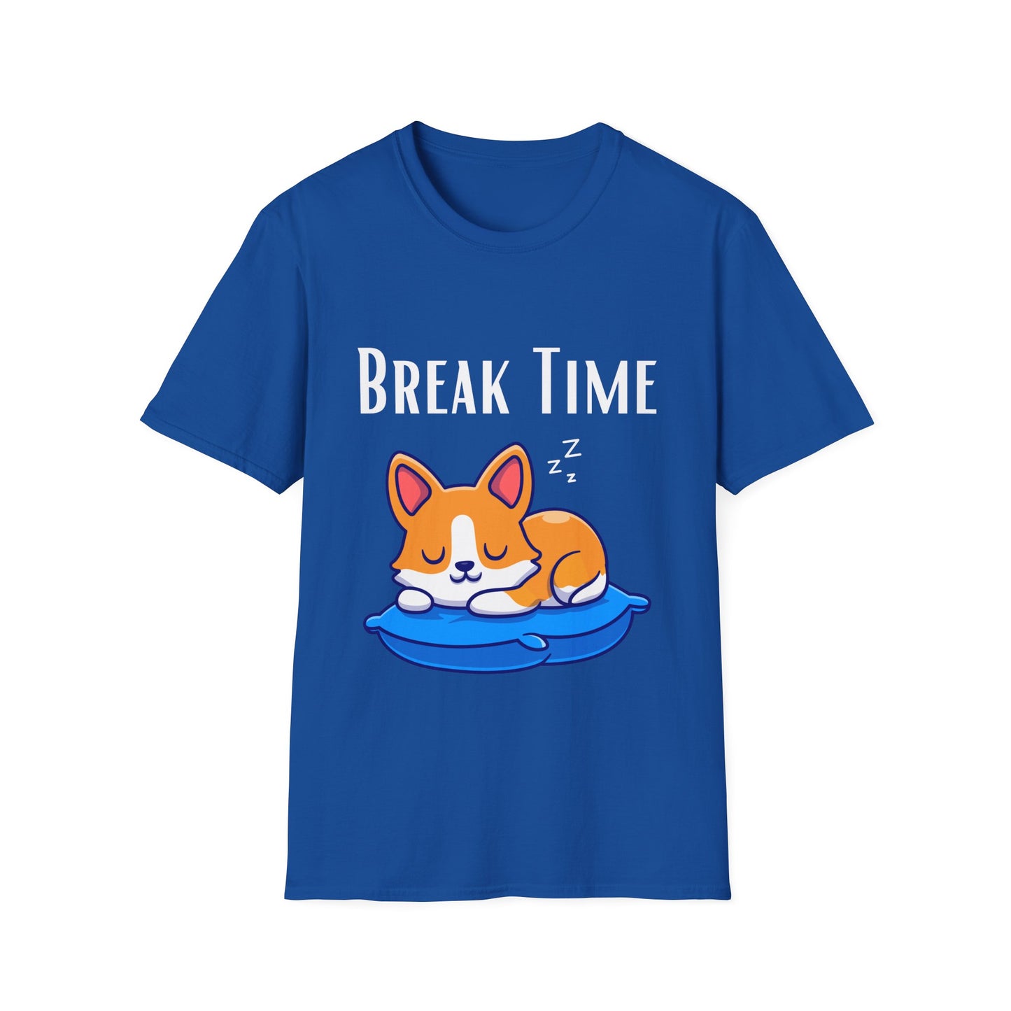 Cute Corgi T-shirt for Corgi Lover gifts Dog Lovers Shirt - Sleeping Corgi - Tired Dog Mom T shirt - Break Time T-shirts