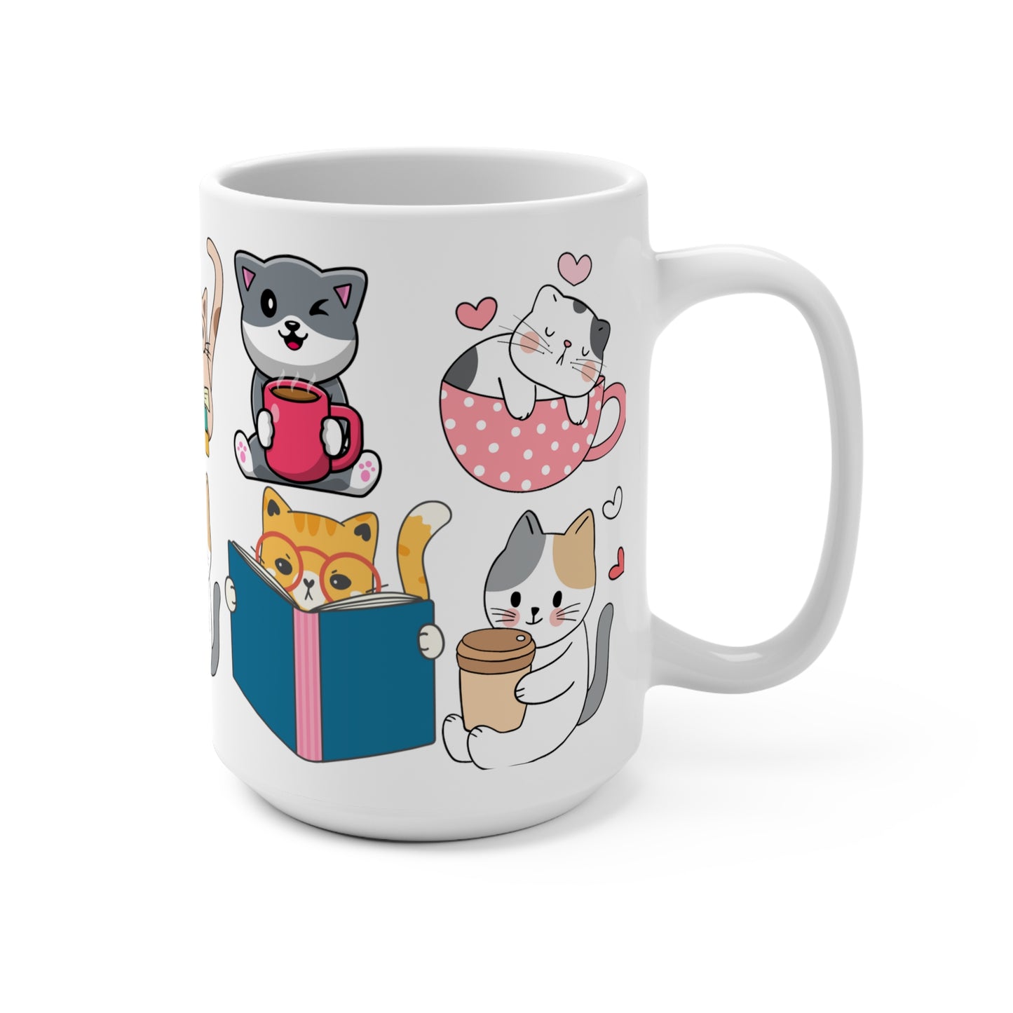 Funny Cat Mug for Cat Lover gift for Coffee Lover gift for Her Cute Cats Mug JUDGING YOU SILENTLY Coffee Mug 15oz