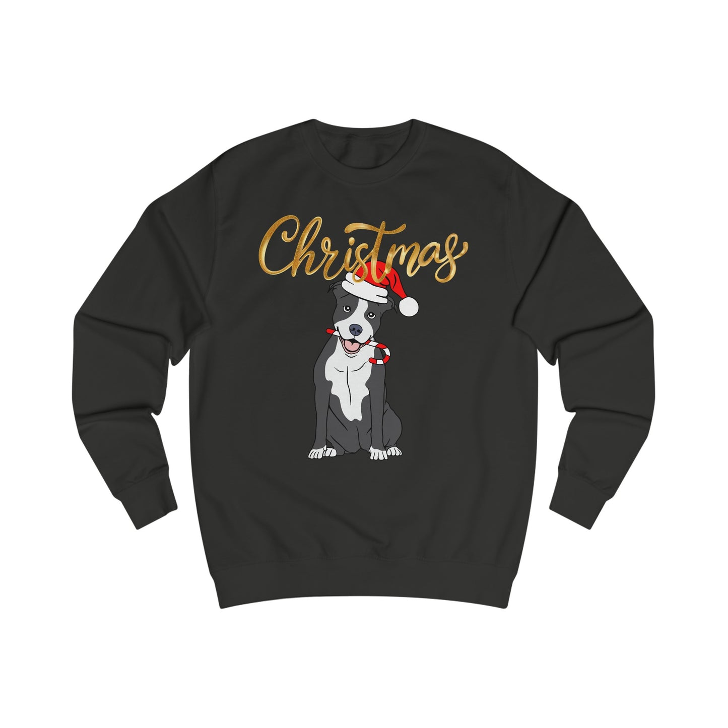 Christmas Sweatshirt for Pit Bull Lover gift for Pit Bull Mom gifts for Women's Sweatshirts for Christmas Cute Puppy Sweatshirt for Christmas gifts